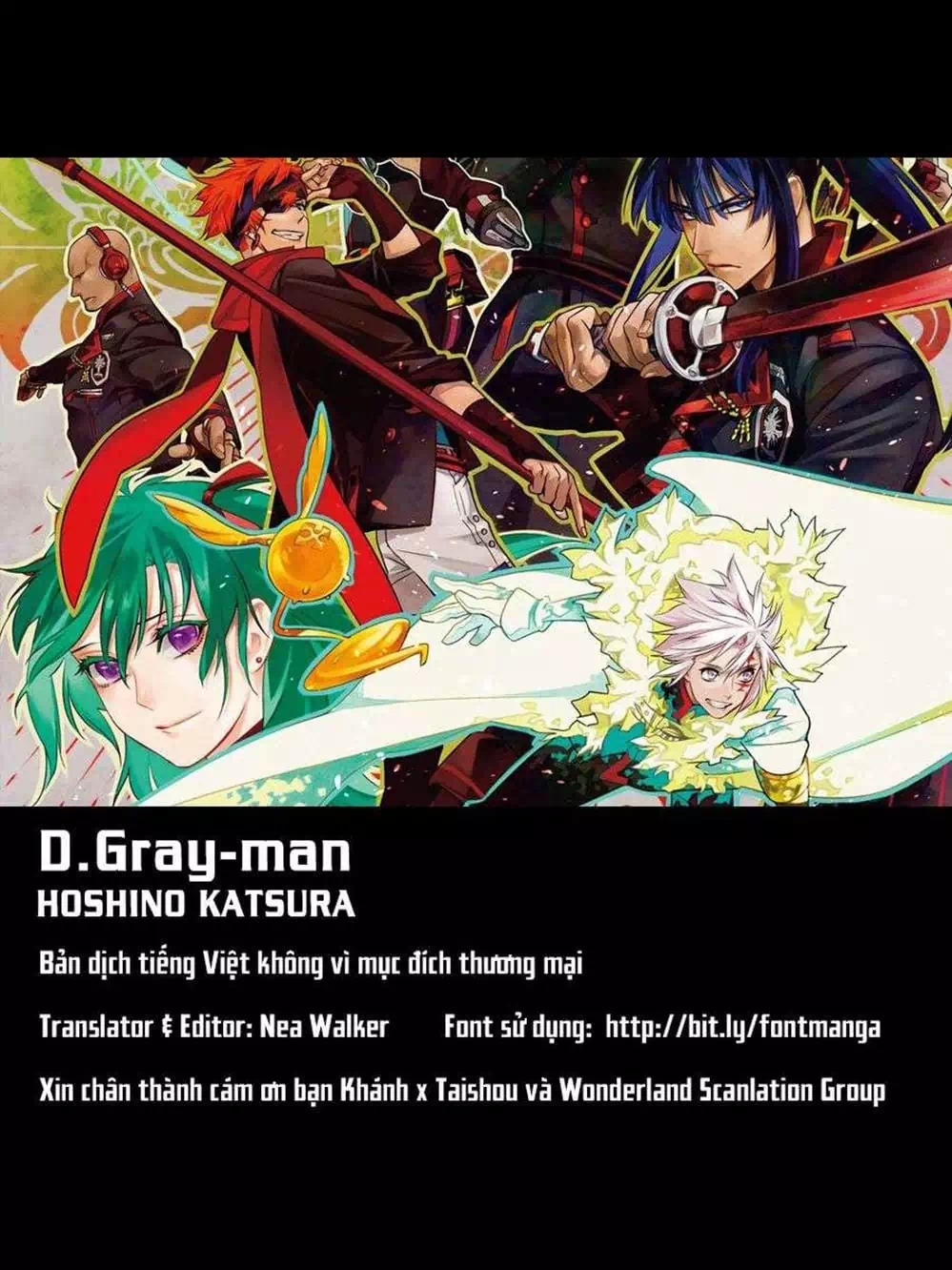 Truyện Tranh Quái Vật Sinh Ra Từ Linh Hồn Chết Chóc - D. Gray-Man trang 8