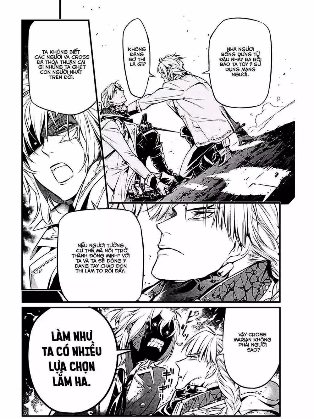 Truyện Tranh Quái Vật Sinh Ra Từ Linh Hồn Chết Chóc - D. Gray-Man trang 8