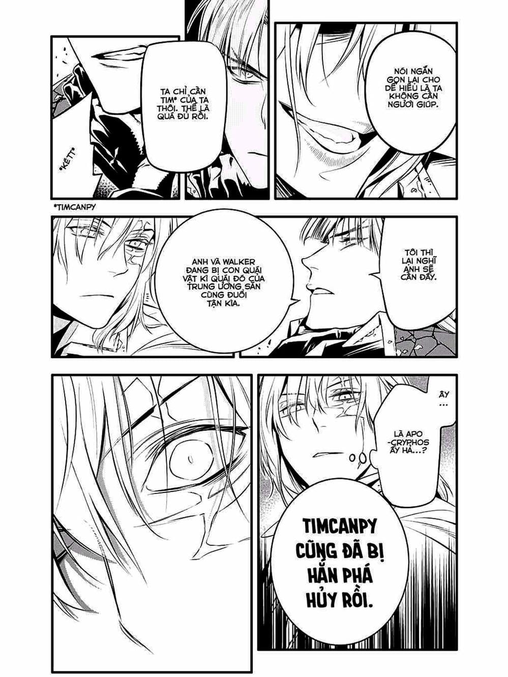 Truyện Tranh Quái Vật Sinh Ra Từ Linh Hồn Chết Chóc - D. Gray-Man trang 8