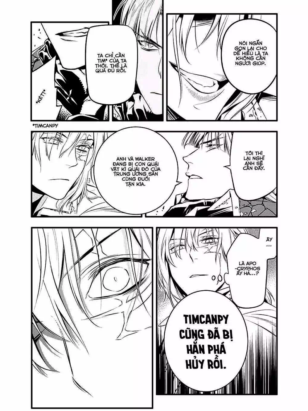 Truyện Tranh Quái Vật Sinh Ra Từ Linh Hồn Chết Chóc - D. Gray-Man trang 8