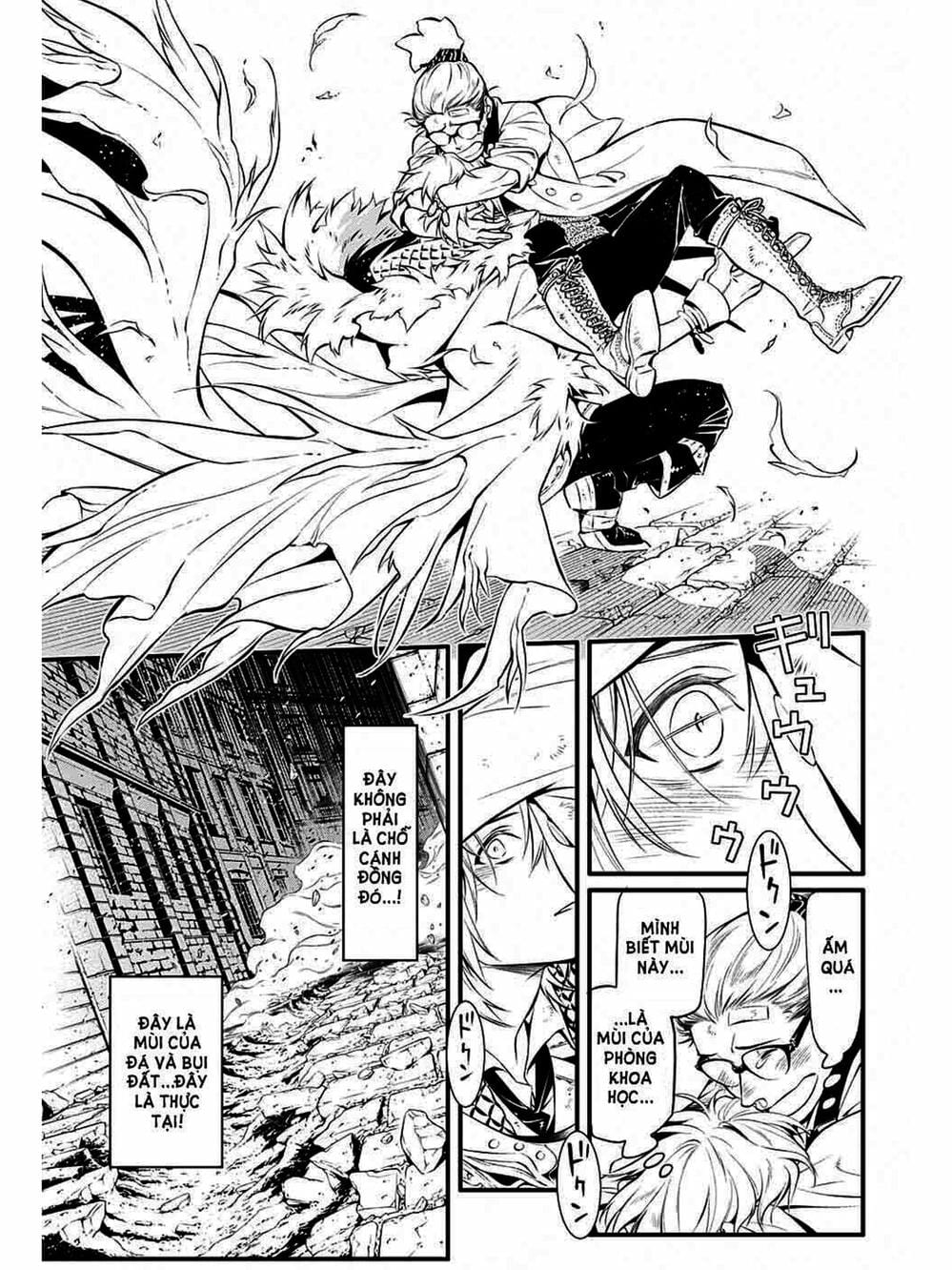 Truyện Tranh Quái Vật Sinh Ra Từ Linh Hồn Chết Chóc - D. Gray-Man trang 8