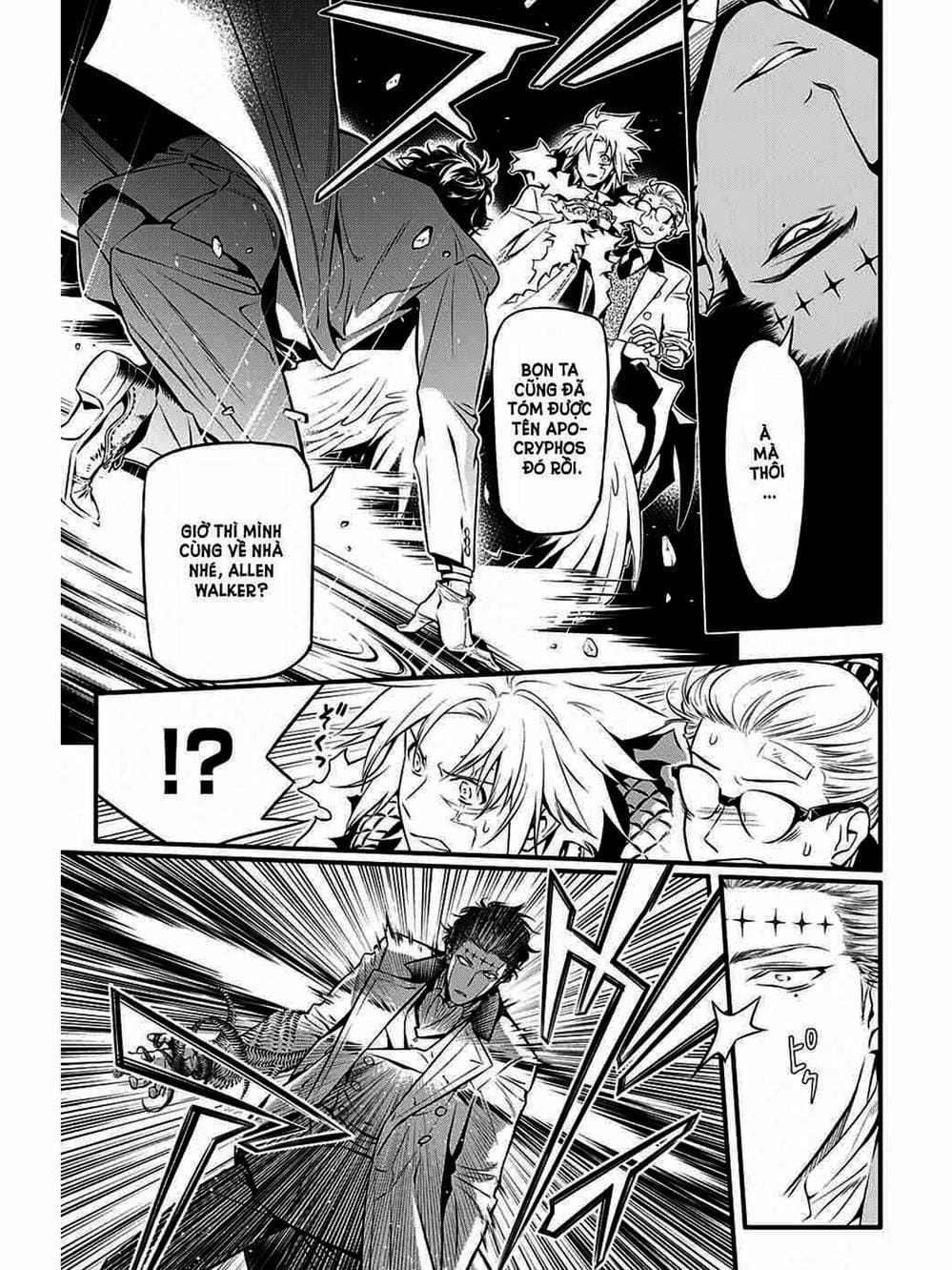 Truyện Tranh Quái Vật Sinh Ra Từ Linh Hồn Chết Chóc - D. Gray-Man trang 8