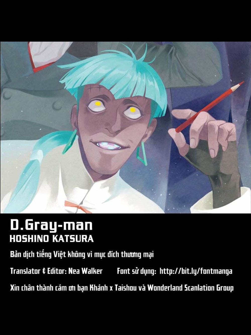 Truyện Tranh Quái Vật Sinh Ra Từ Linh Hồn Chết Chóc - D. Gray-Man trang 8