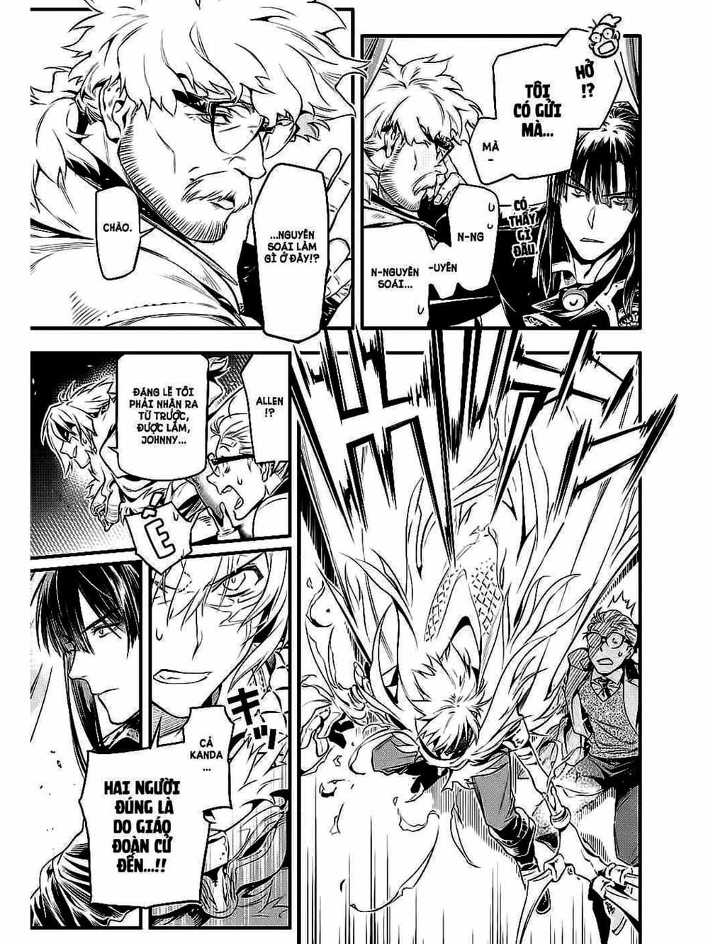 Truyện Tranh Quái Vật Sinh Ra Từ Linh Hồn Chết Chóc - D. Gray-Man trang 8