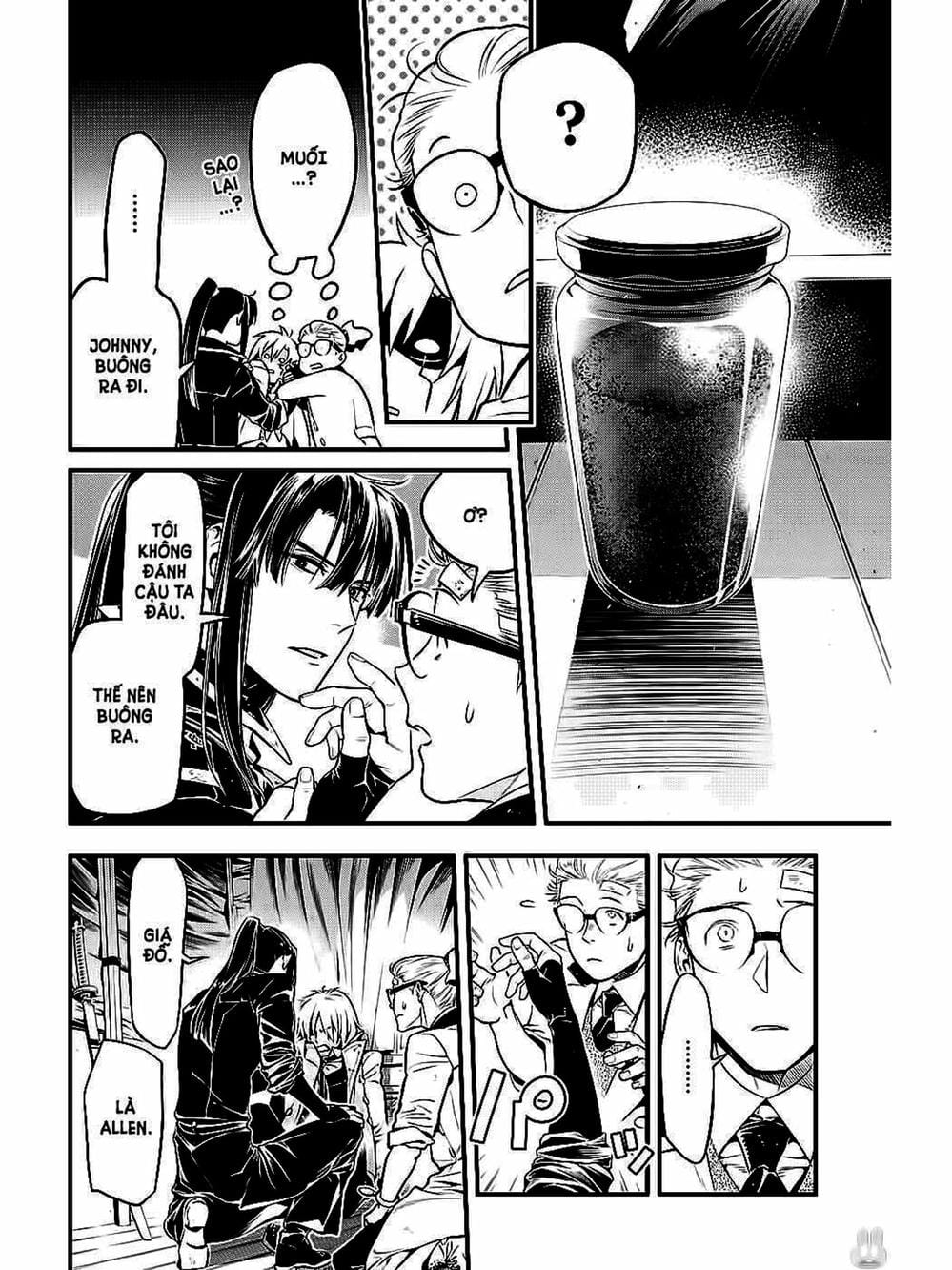 Truyện Tranh Quái Vật Sinh Ra Từ Linh Hồn Chết Chóc - D. Gray-Man trang 8