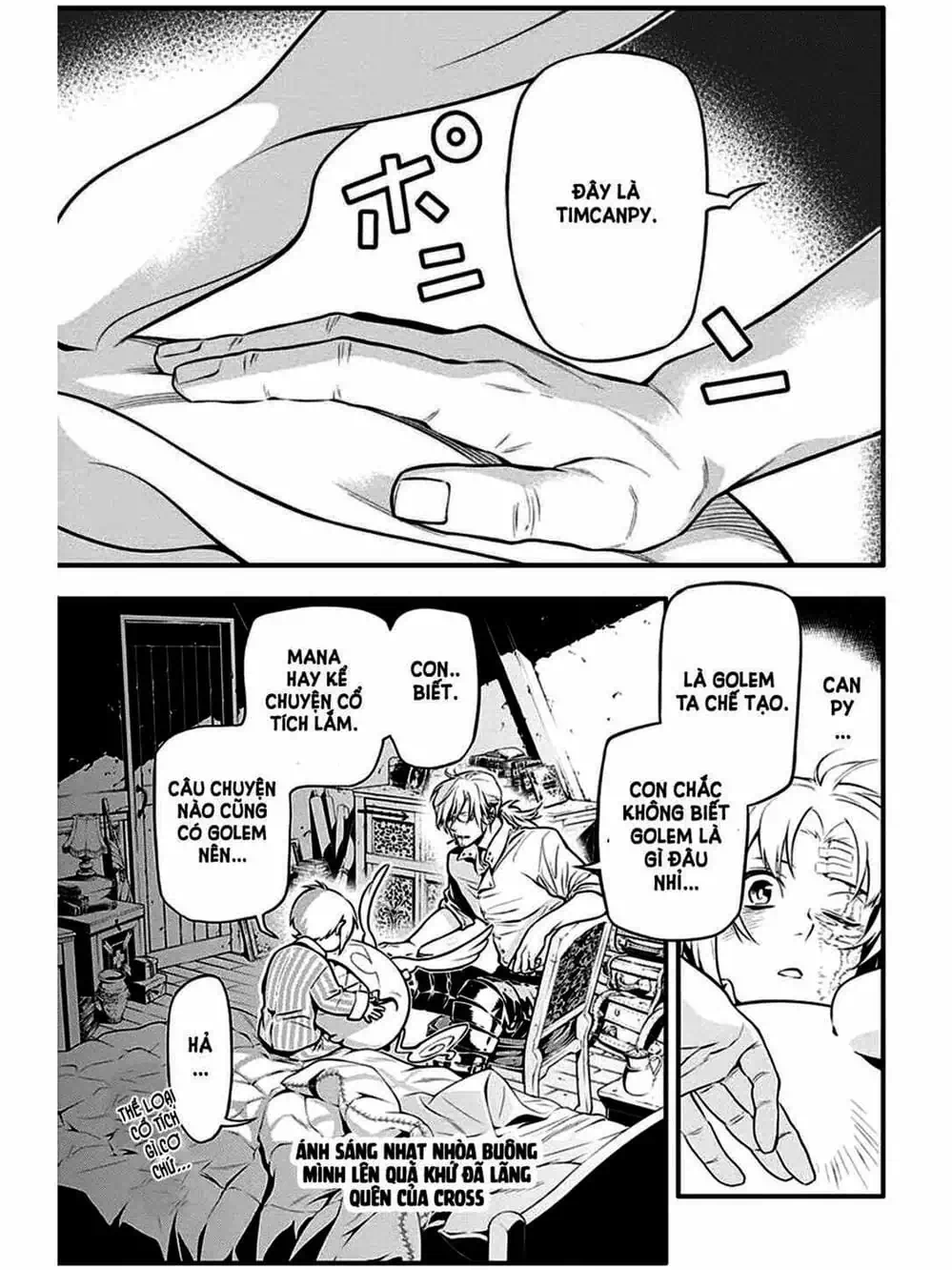 Truyện Tranh Quái Vật Sinh Ra Từ Linh Hồn Chết Chóc - D. Gray-Man trang 8