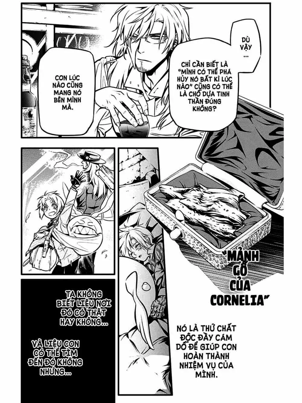 Truyện Tranh Quái Vật Sinh Ra Từ Linh Hồn Chết Chóc - D. Gray-Man trang 8