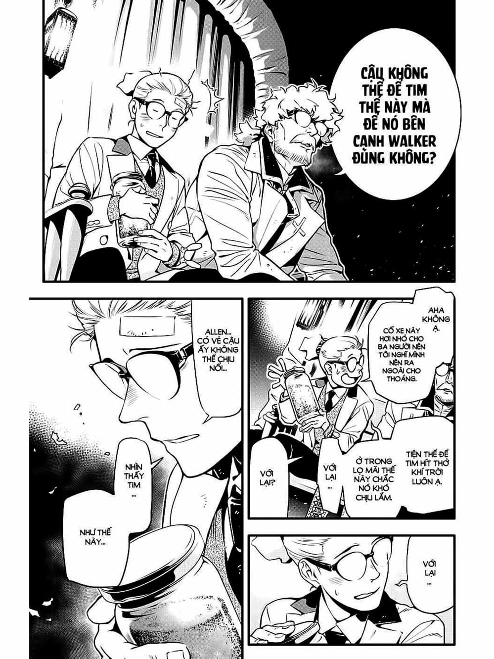 Truyện Tranh Quái Vật Sinh Ra Từ Linh Hồn Chết Chóc - D. Gray-Man trang 8