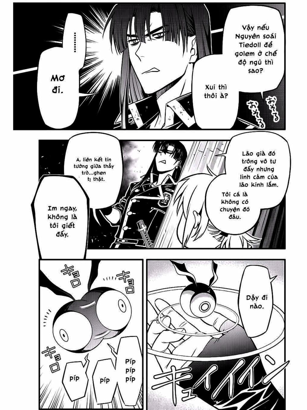 Truyện Tranh Quái Vật Sinh Ra Từ Linh Hồn Chết Chóc - D. Gray-Man trang 8