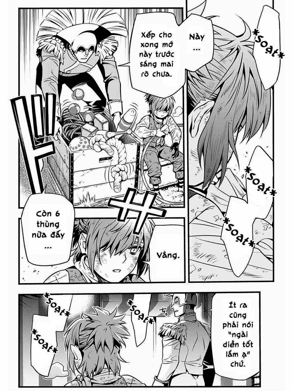 Truyện Tranh Quái Vật Sinh Ra Từ Linh Hồn Chết Chóc - D. Gray-Man trang 8