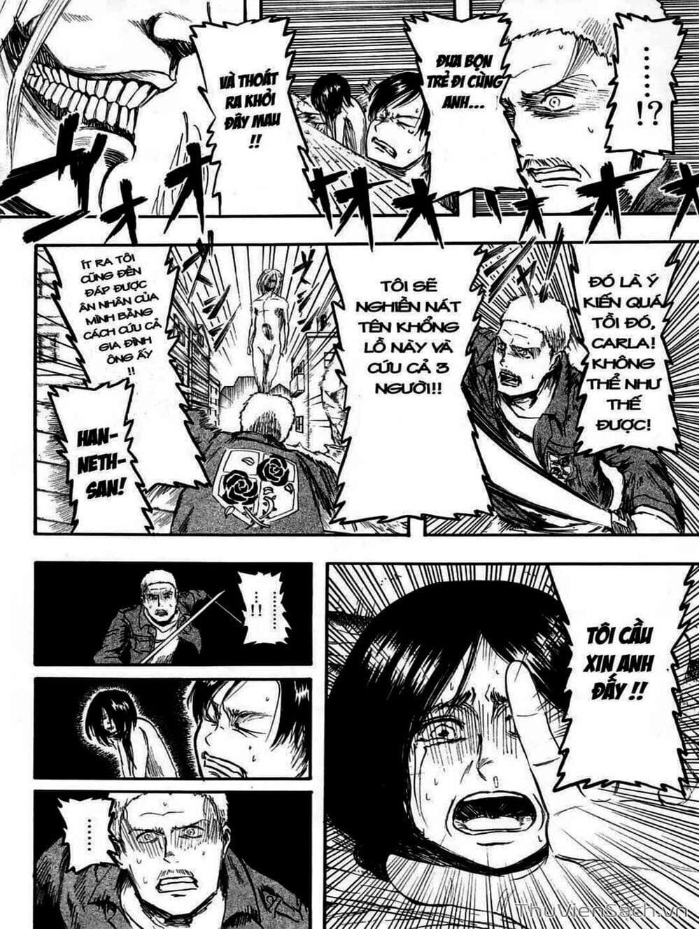 Truyện Tranh Đại Chiến Titan - Attack On Titan trang 8
