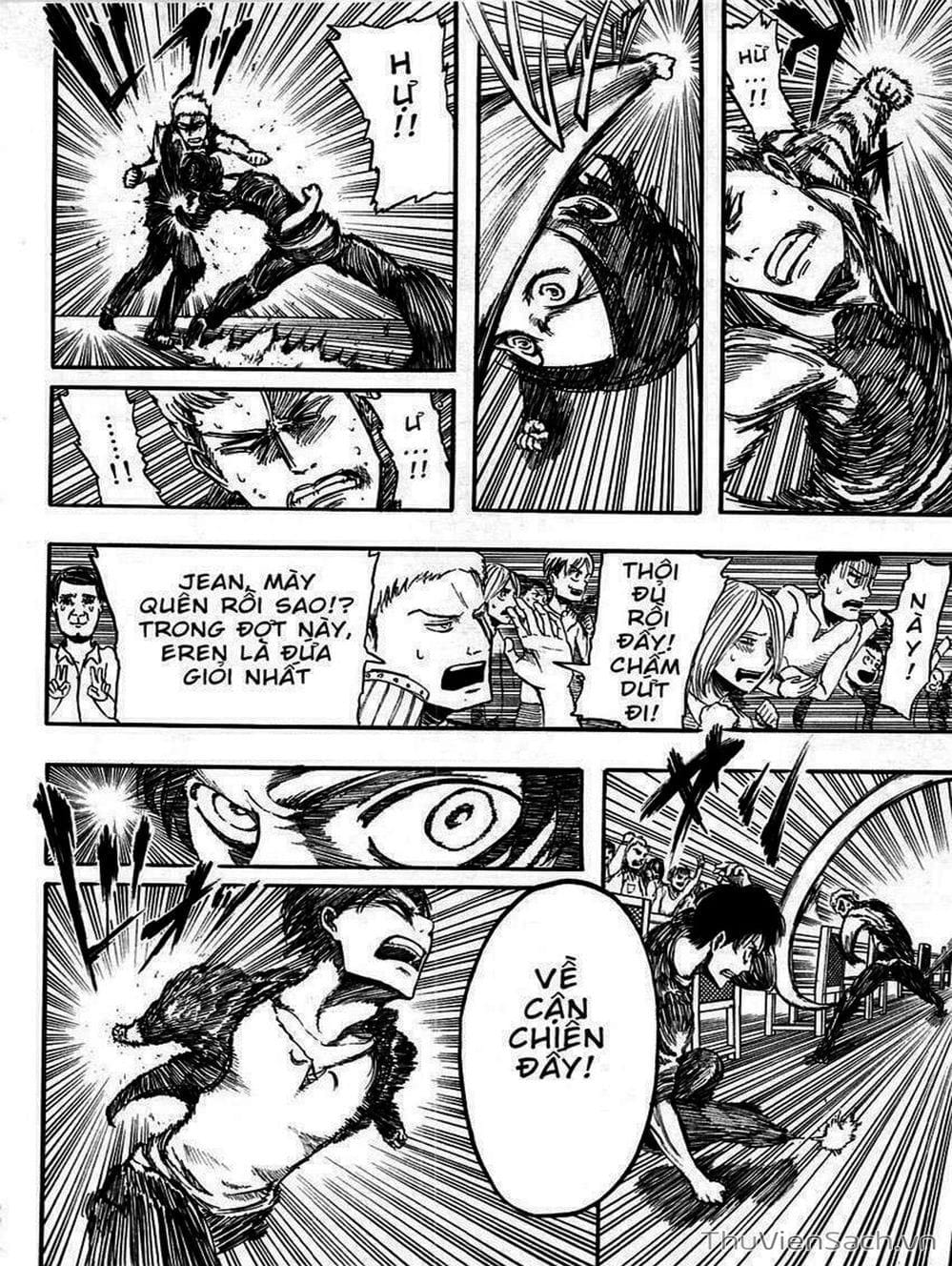 Truyện Tranh Đại Chiến Titan - Attack On Titan trang 8