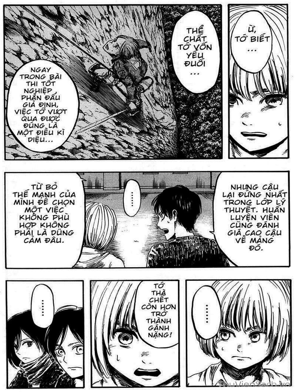 Truyện Tranh Đại Chiến Titan - Attack On Titan trang 8