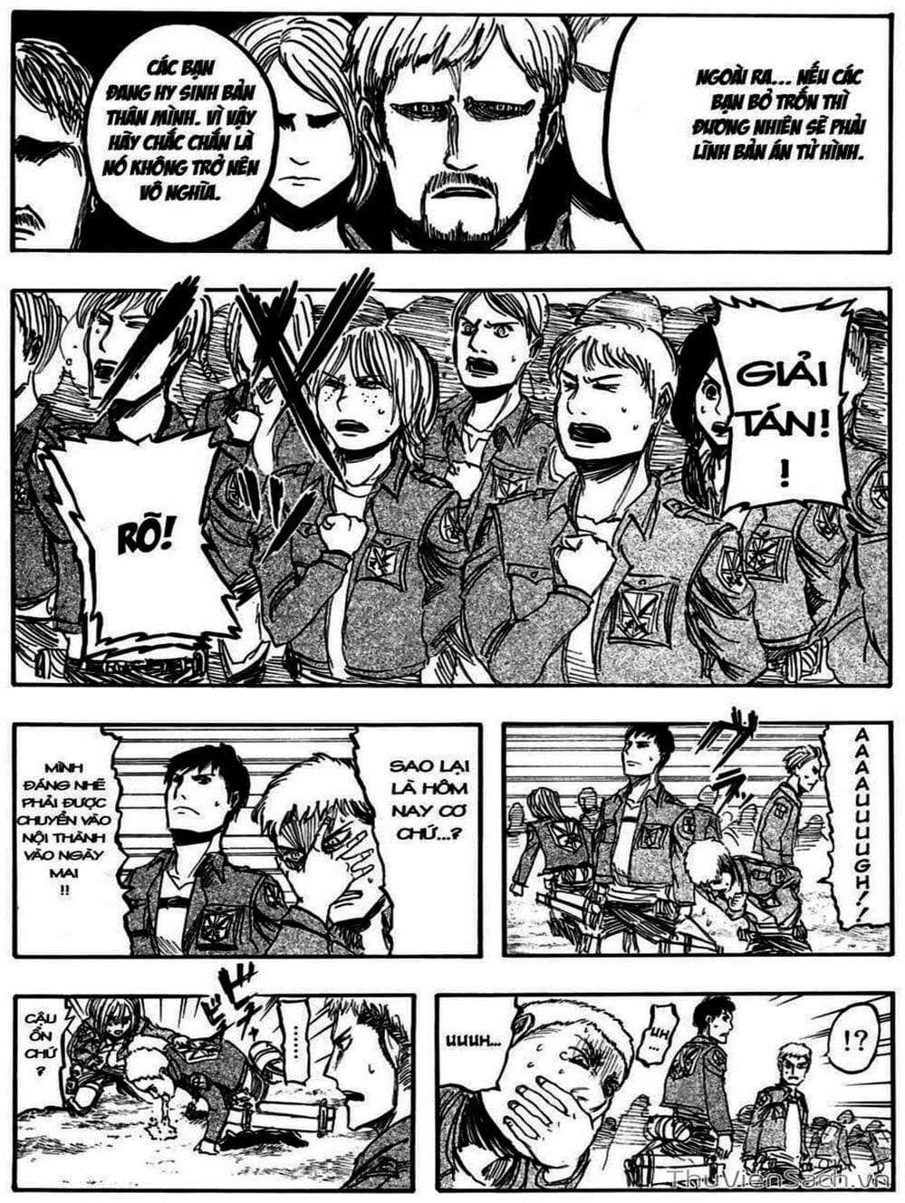 Truyện Tranh Đại Chiến Titan - Attack On Titan trang 8
