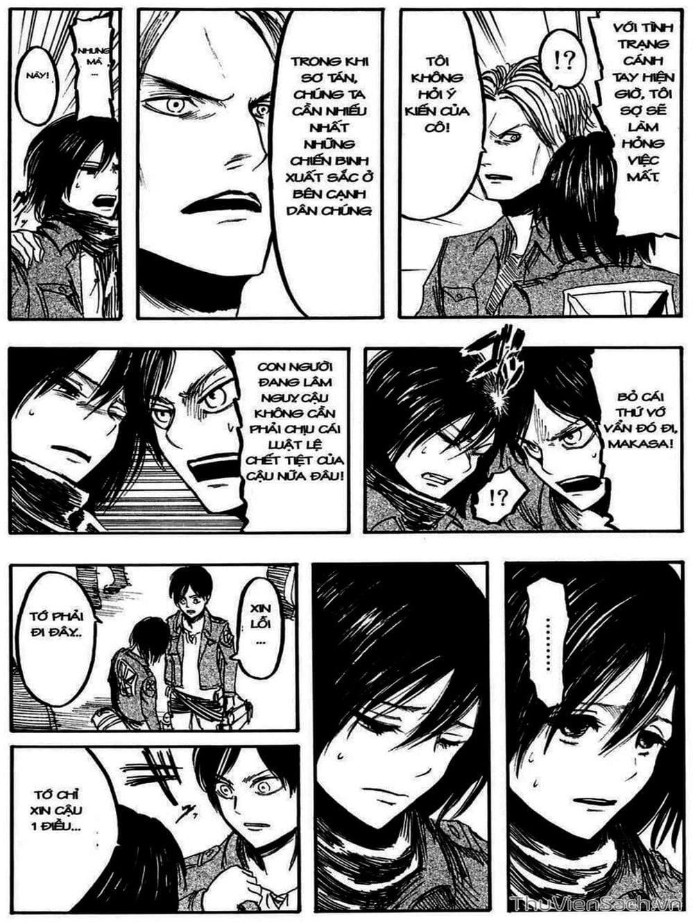 Truyện Tranh Đại Chiến Titan - Attack On Titan trang 8