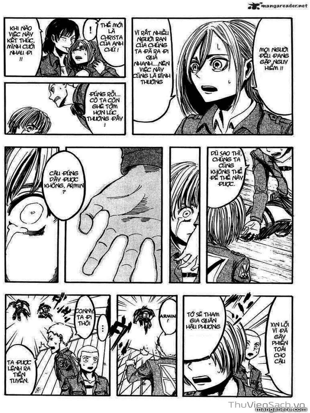 Truyện Tranh Đại Chiến Titan - Attack On Titan trang 8