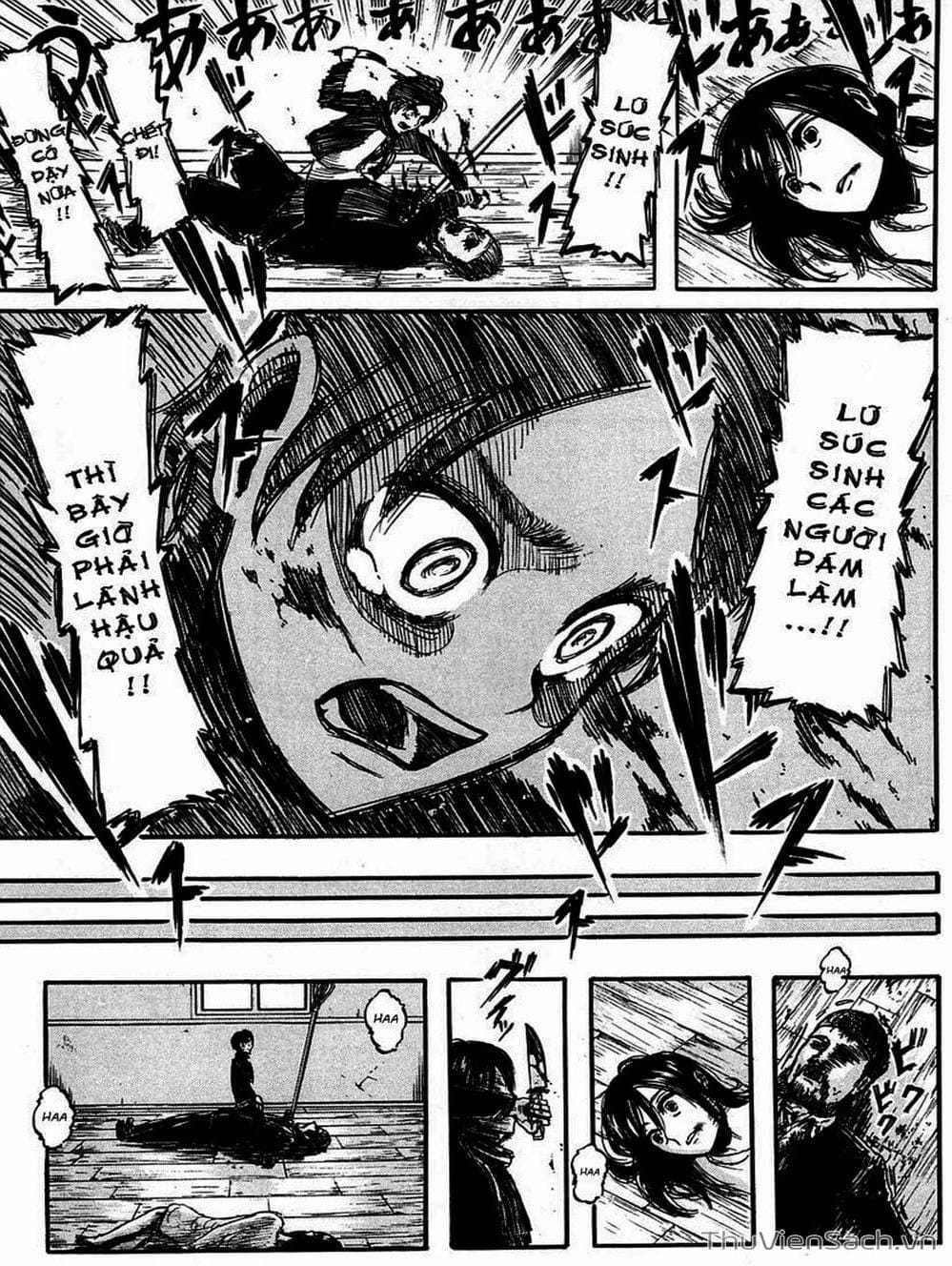 Truyện Tranh Đại Chiến Titan - Attack On Titan trang 8