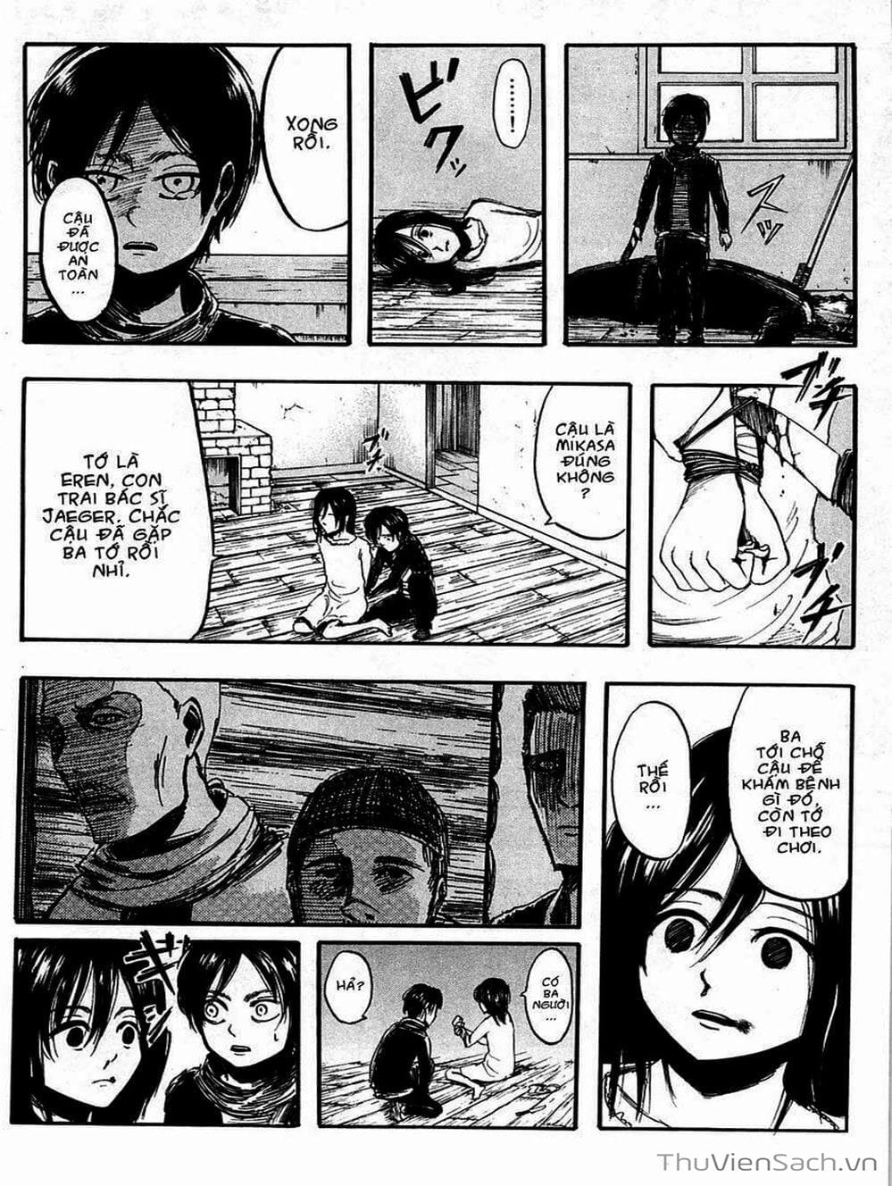 Truyện Tranh Đại Chiến Titan - Attack On Titan trang 8