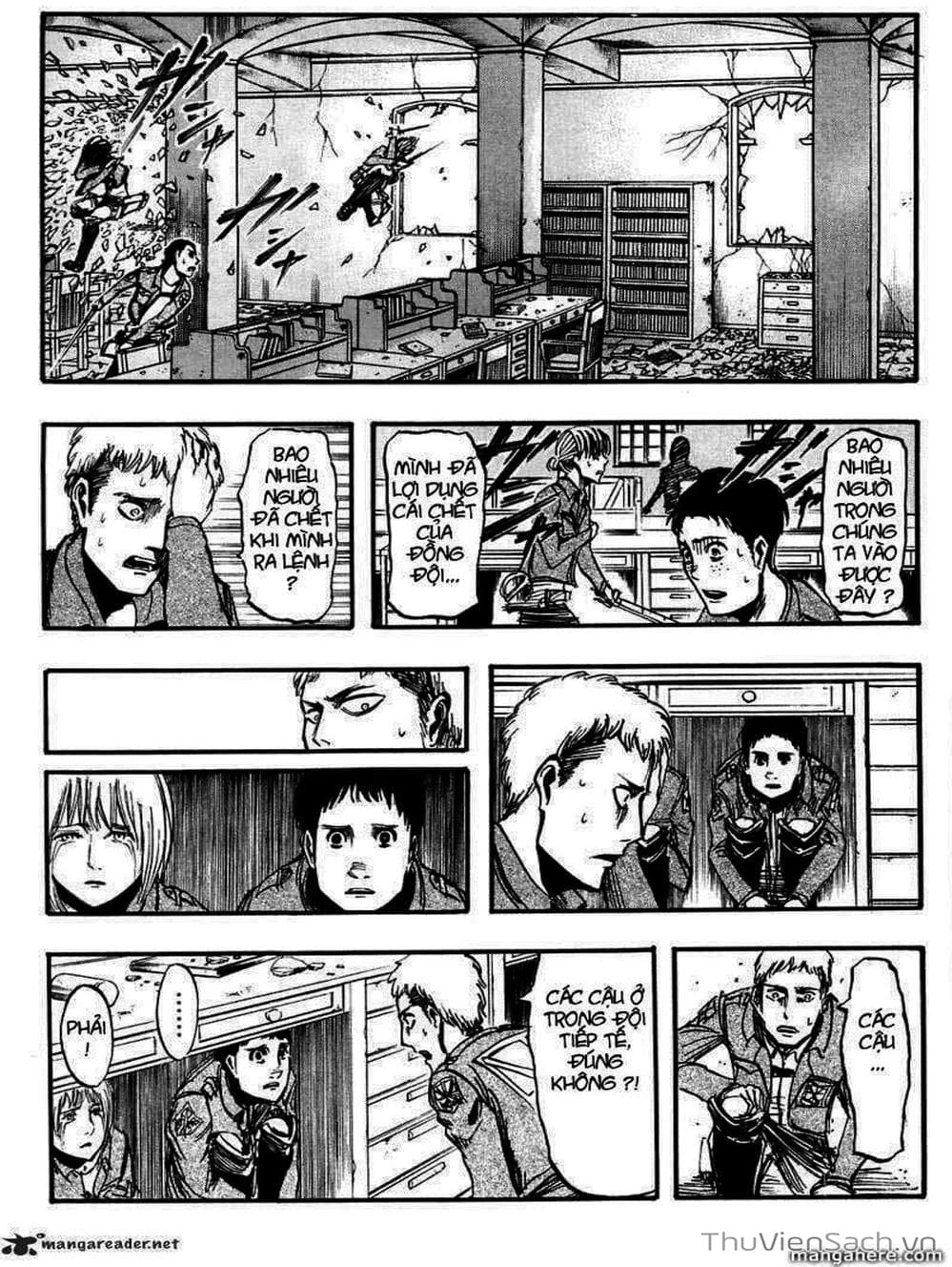 Truyện Tranh Đại Chiến Titan - Attack On Titan trang 8