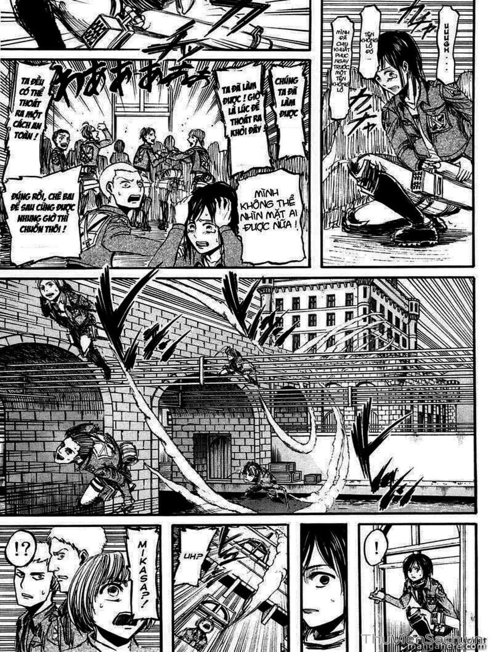 Truyện Tranh Đại Chiến Titan - Attack On Titan trang 8