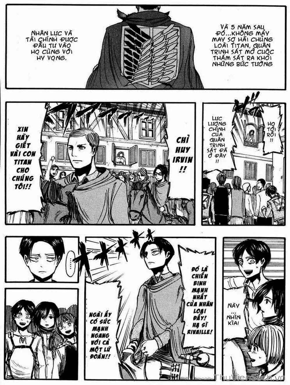 Truyện Tranh Đại Chiến Titan - Attack On Titan trang 8