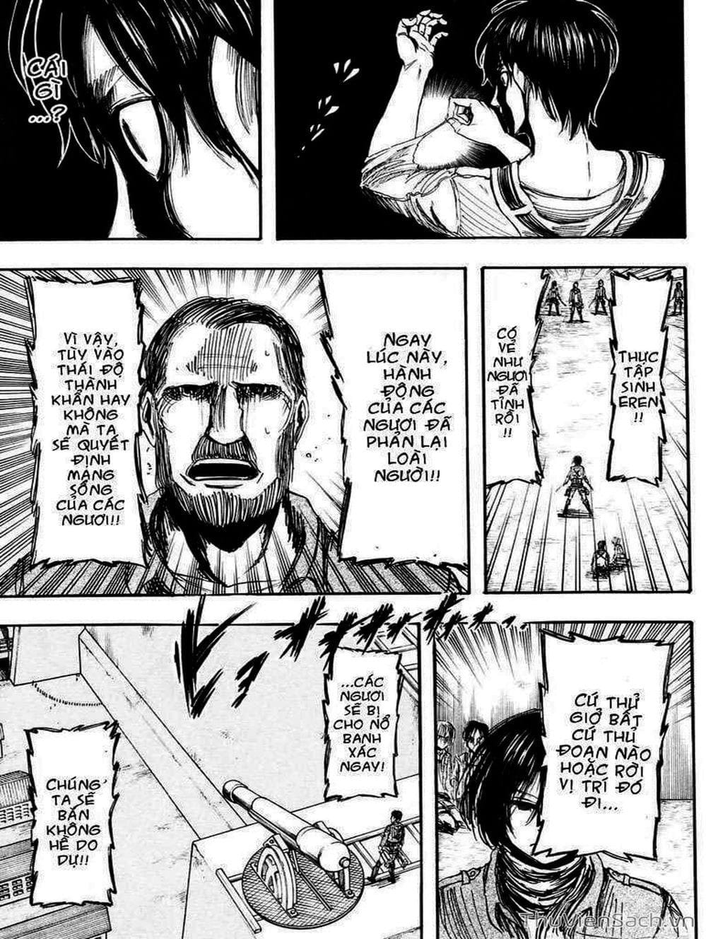 Truyện Tranh Đại Chiến Titan - Attack On Titan trang 8