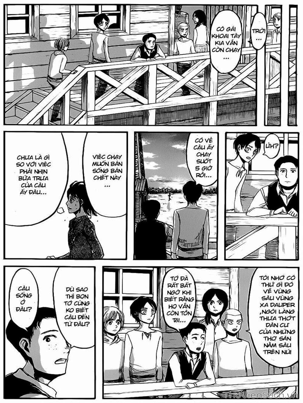 Truyện Tranh Đại Chiến Titan - Attack On Titan trang 8