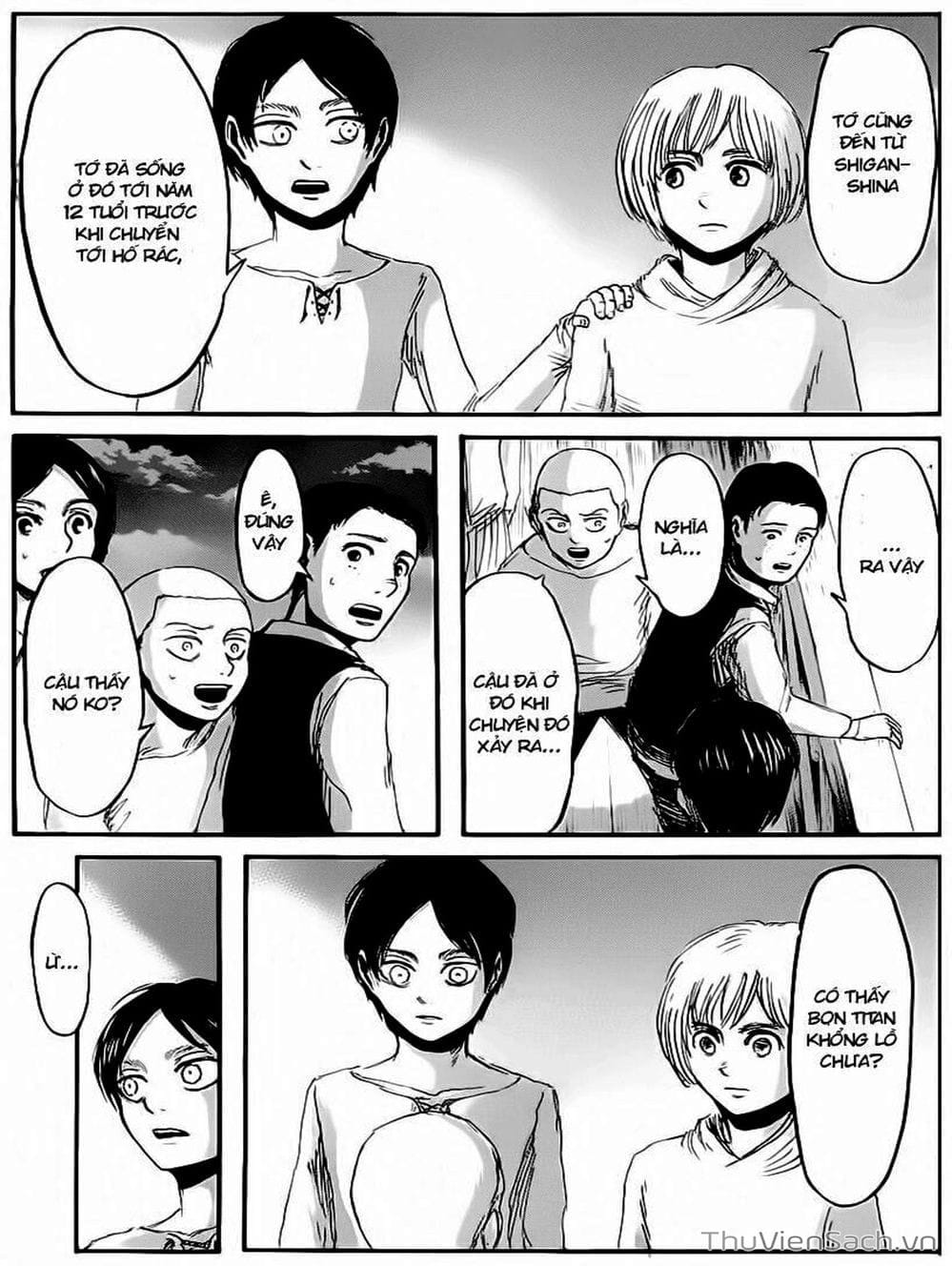 Truyện Tranh Đại Chiến Titan - Attack On Titan trang 8