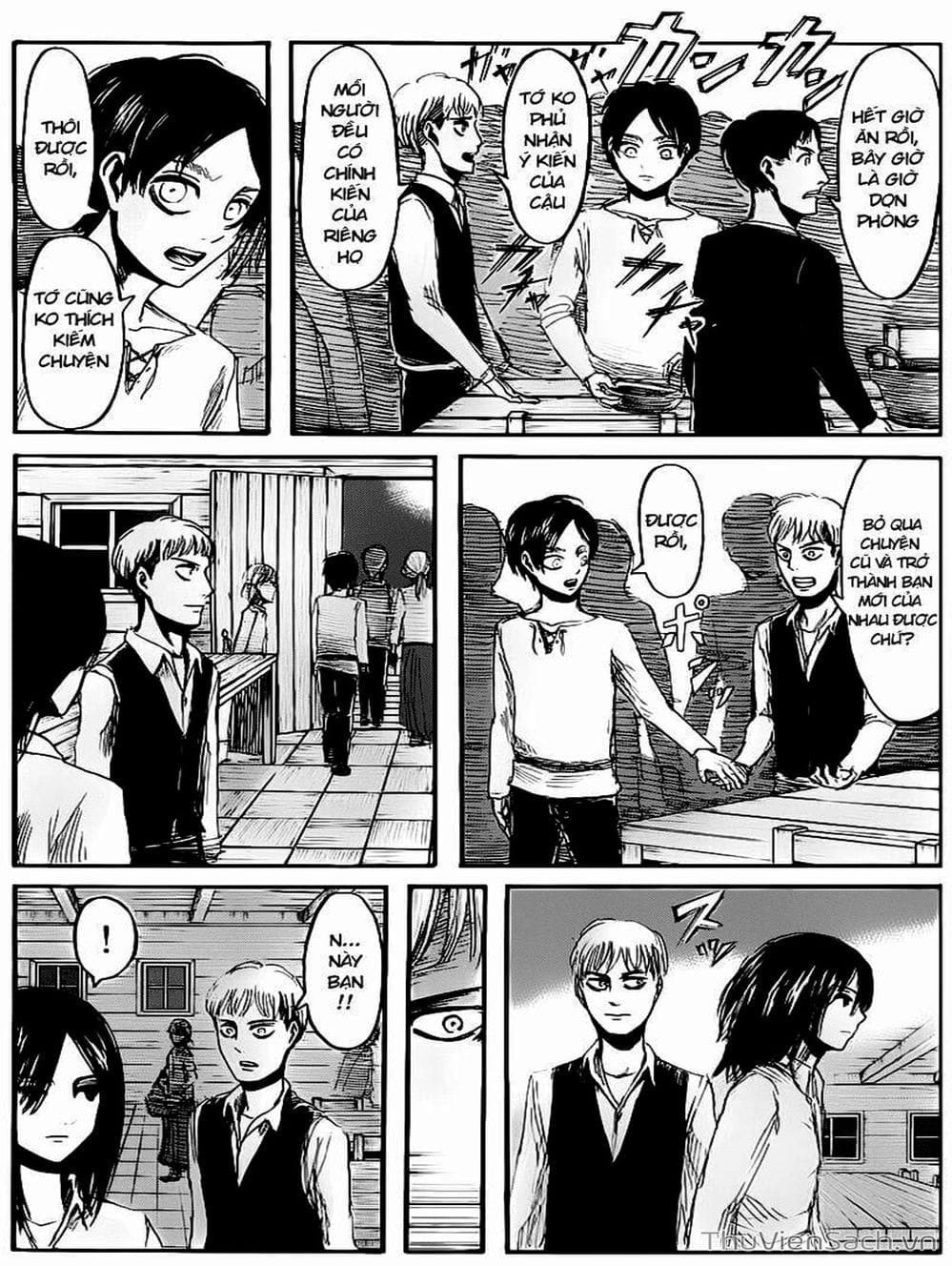 Truyện Tranh Đại Chiến Titan - Attack On Titan trang 8