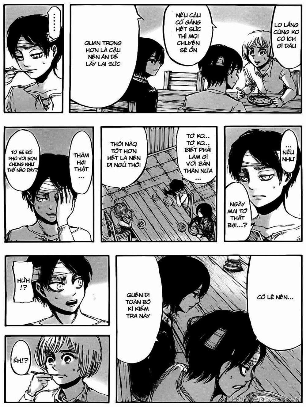 Truyện Tranh Đại Chiến Titan - Attack On Titan trang 8