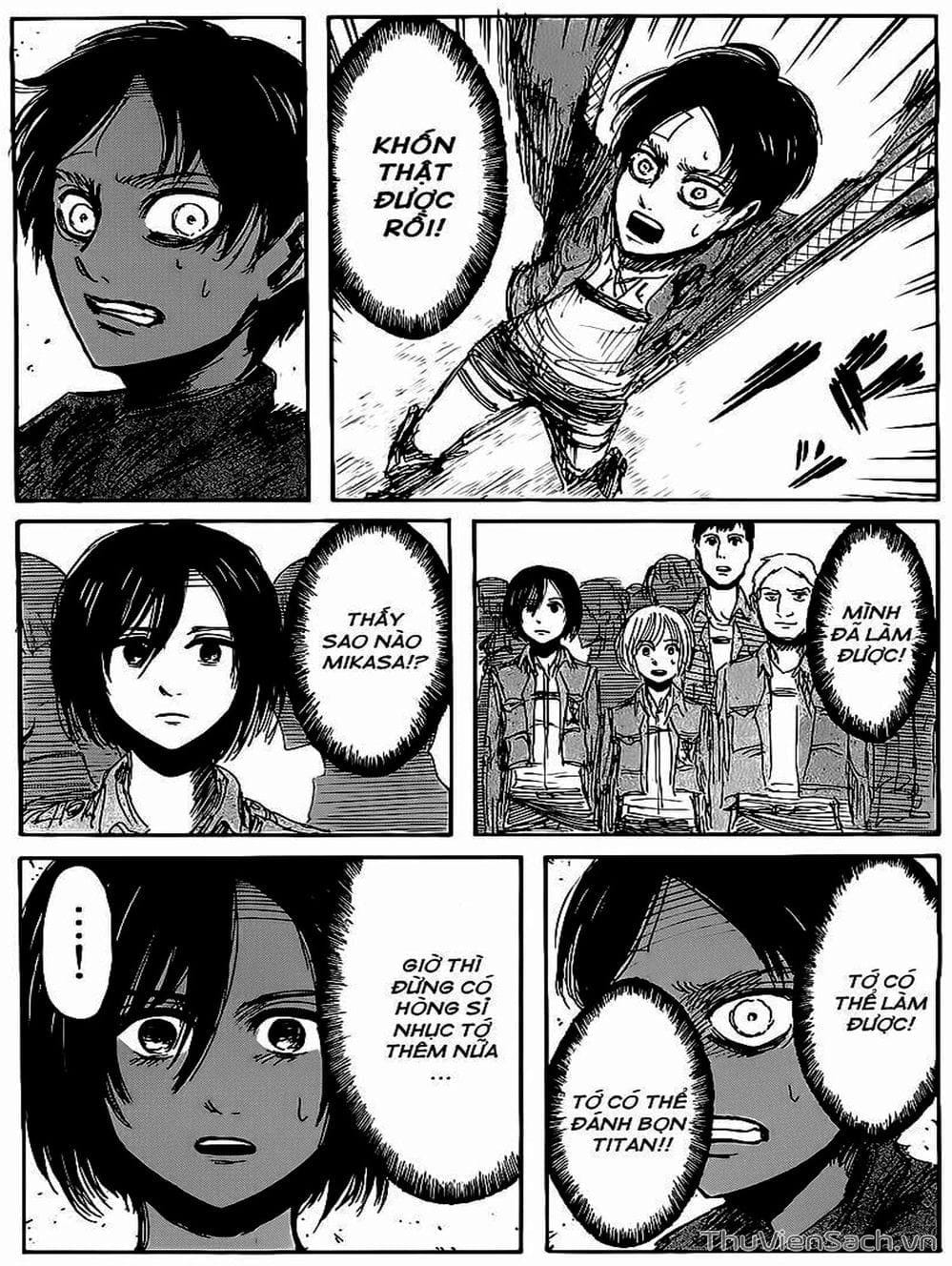Truyện Tranh Đại Chiến Titan - Attack On Titan trang 8