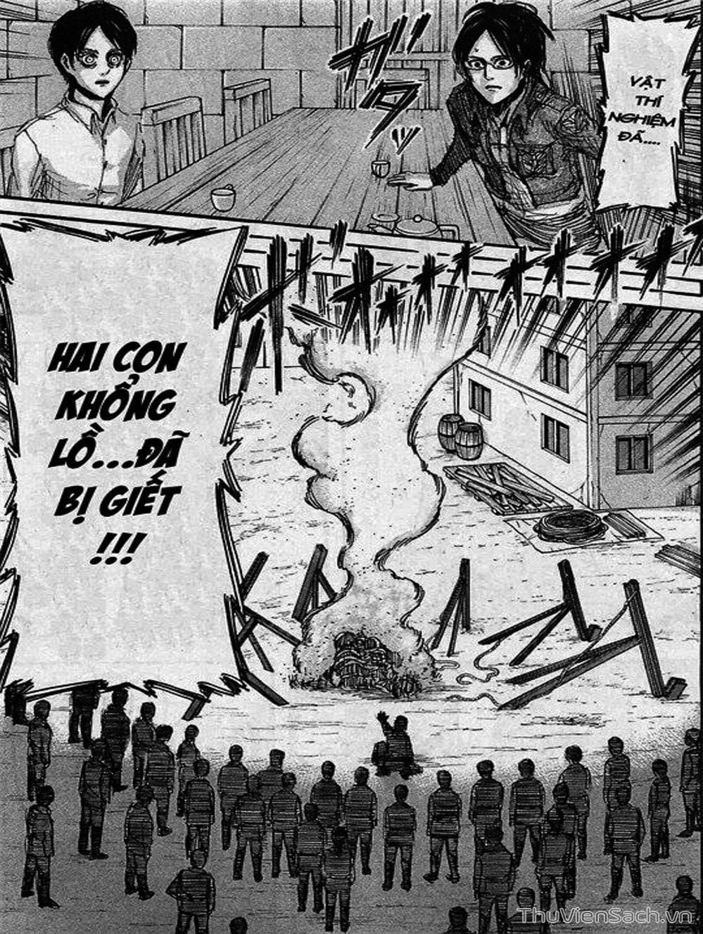 Truyện Tranh Đại Chiến Titan - Attack On Titan trang 8