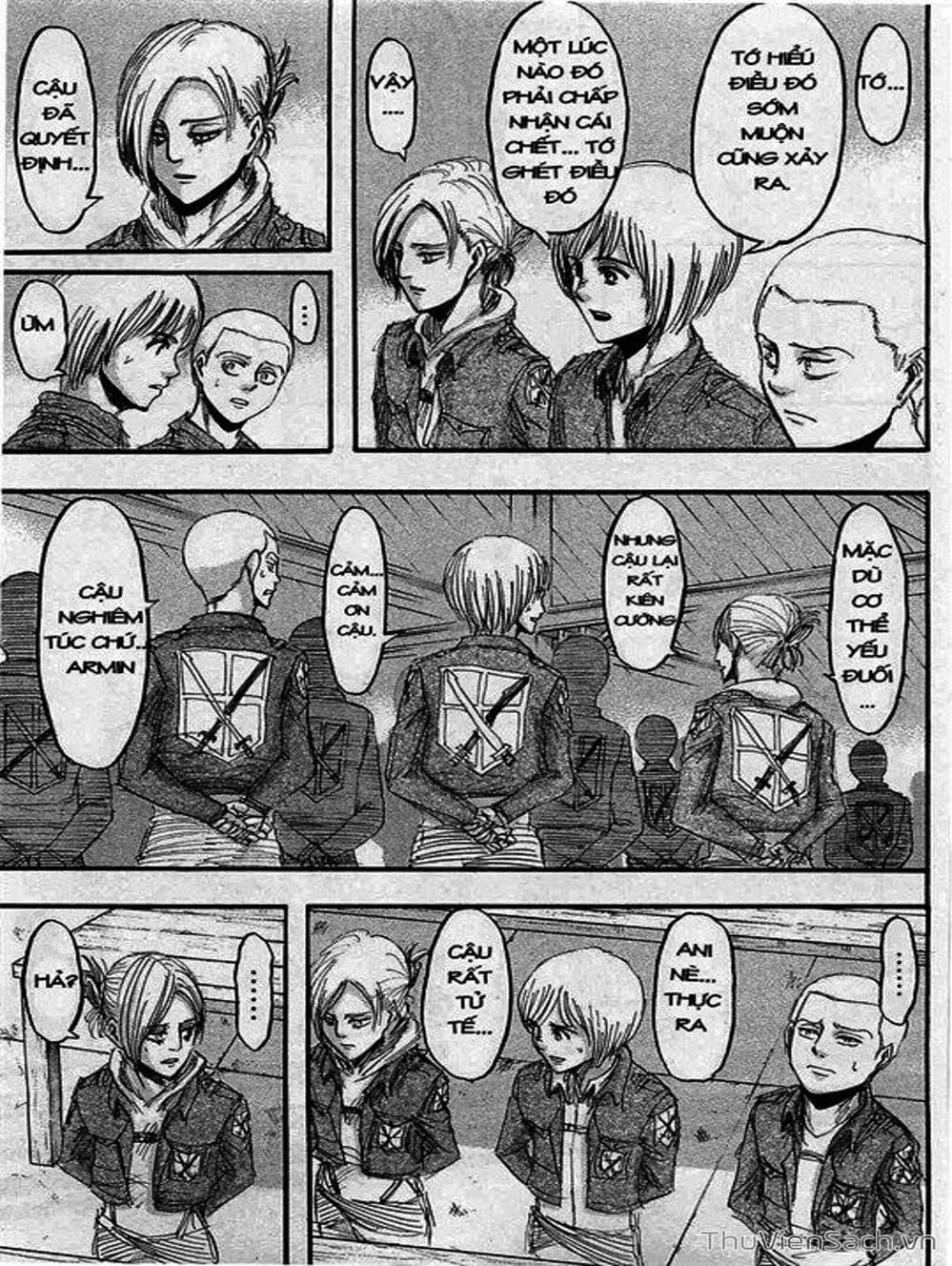Truyện Tranh Đại Chiến Titan - Attack On Titan trang 8