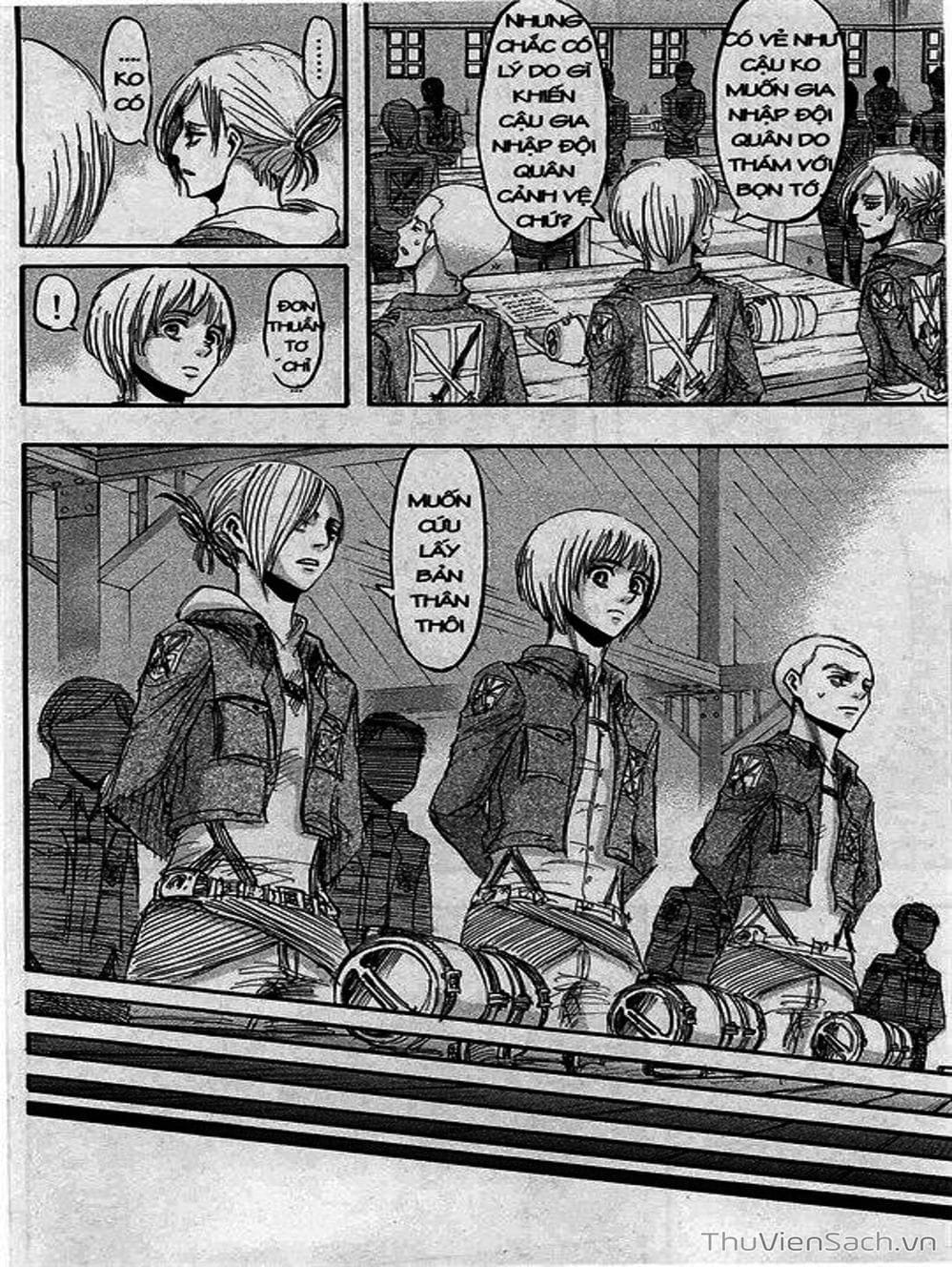 Truyện Tranh Đại Chiến Titan - Attack On Titan trang 8