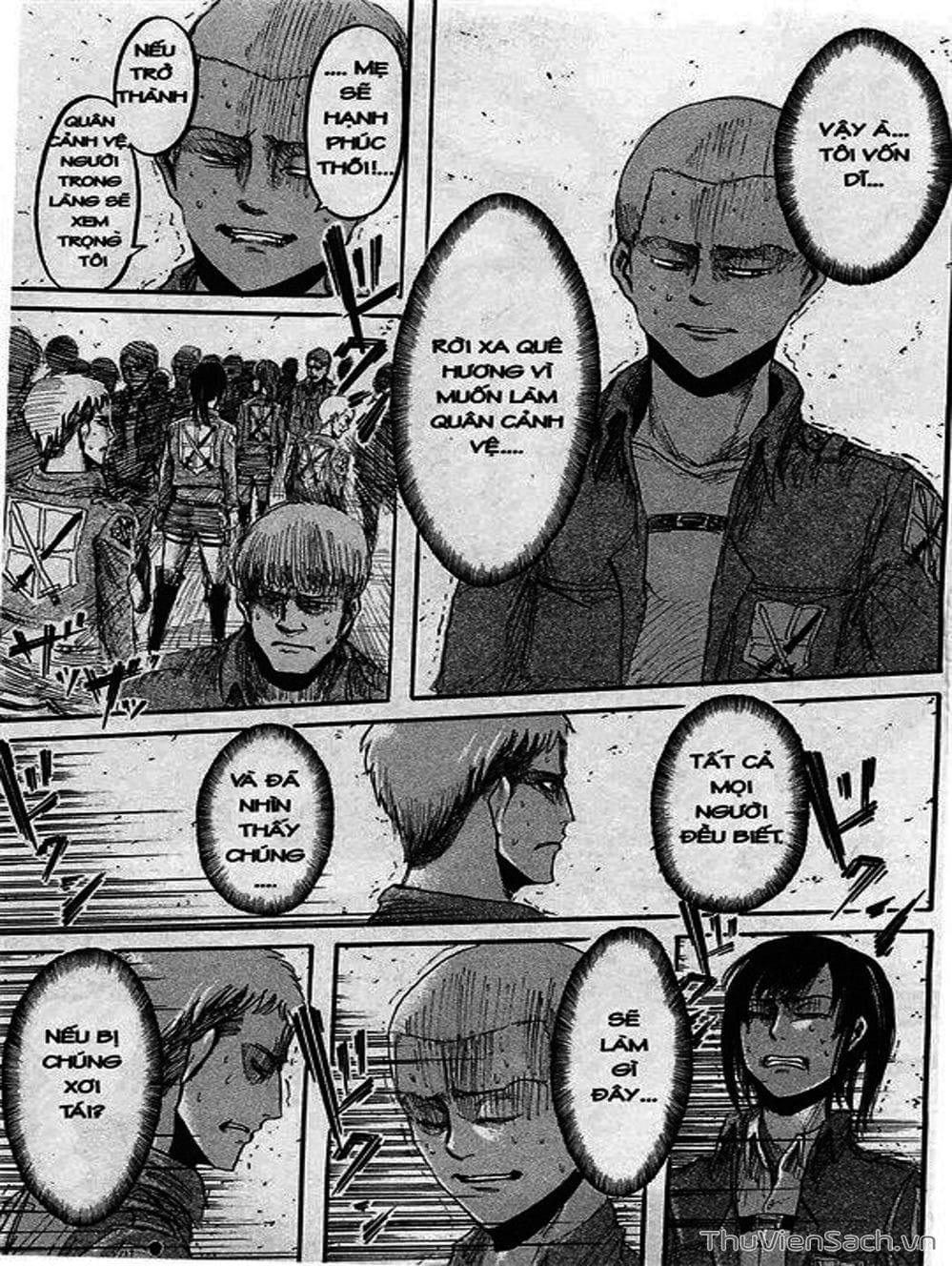 Truyện Tranh Đại Chiến Titan - Attack On Titan trang 8