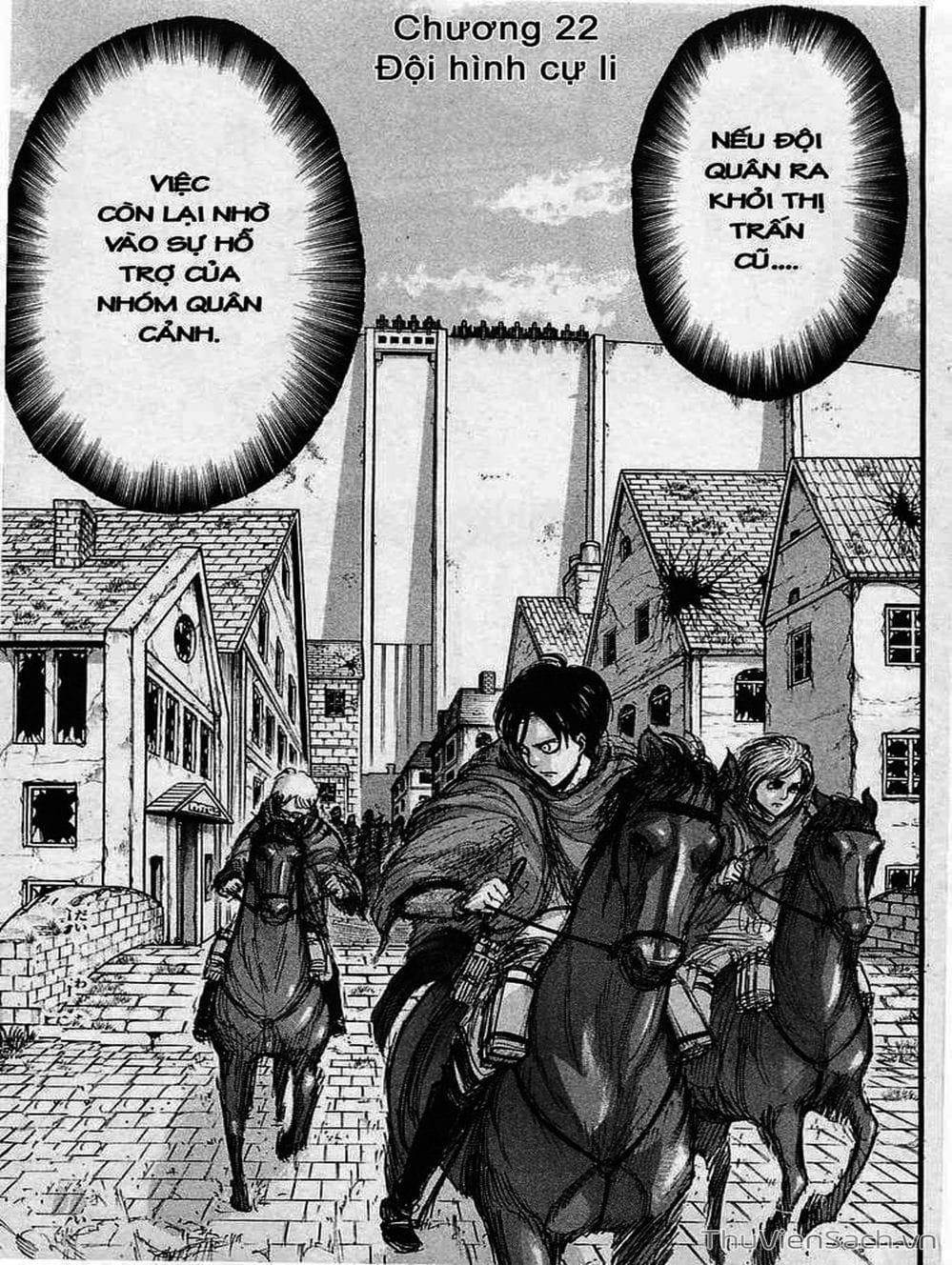 Truyện Tranh Đại Chiến Titan - Attack On Titan trang 8