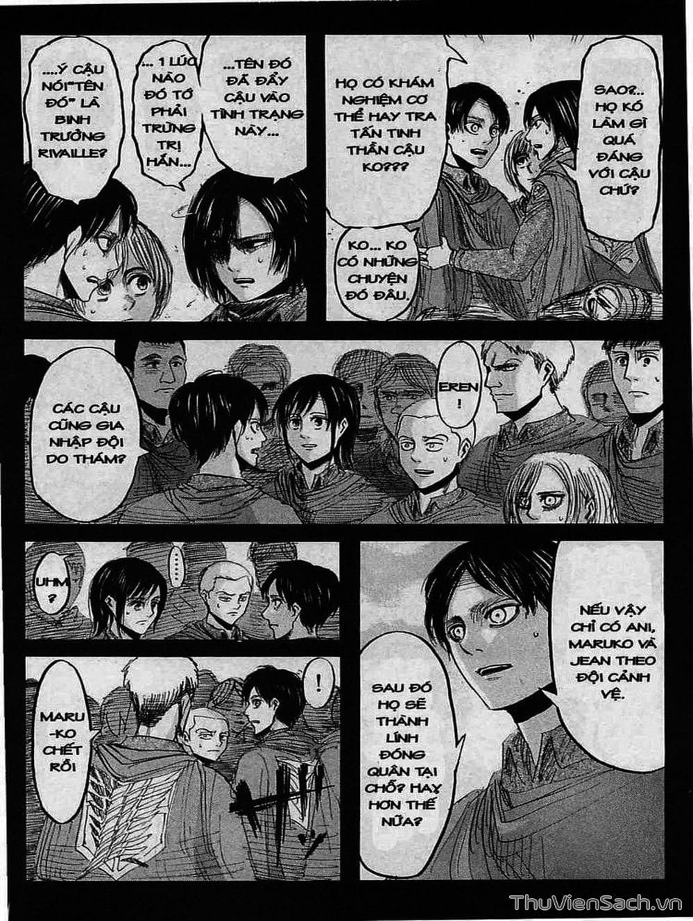 Truyện Tranh Đại Chiến Titan - Attack On Titan trang 8