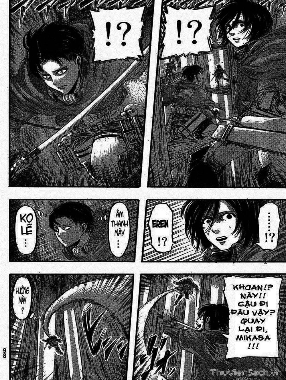 Truyện Tranh Đại Chiến Titan - Attack On Titan trang 8