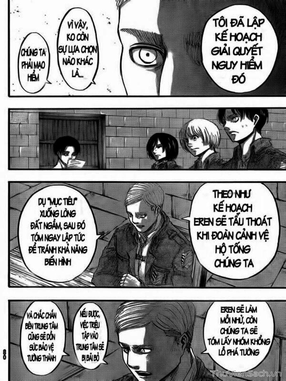 Truyện Tranh Đại Chiến Titan - Attack On Titan trang 8