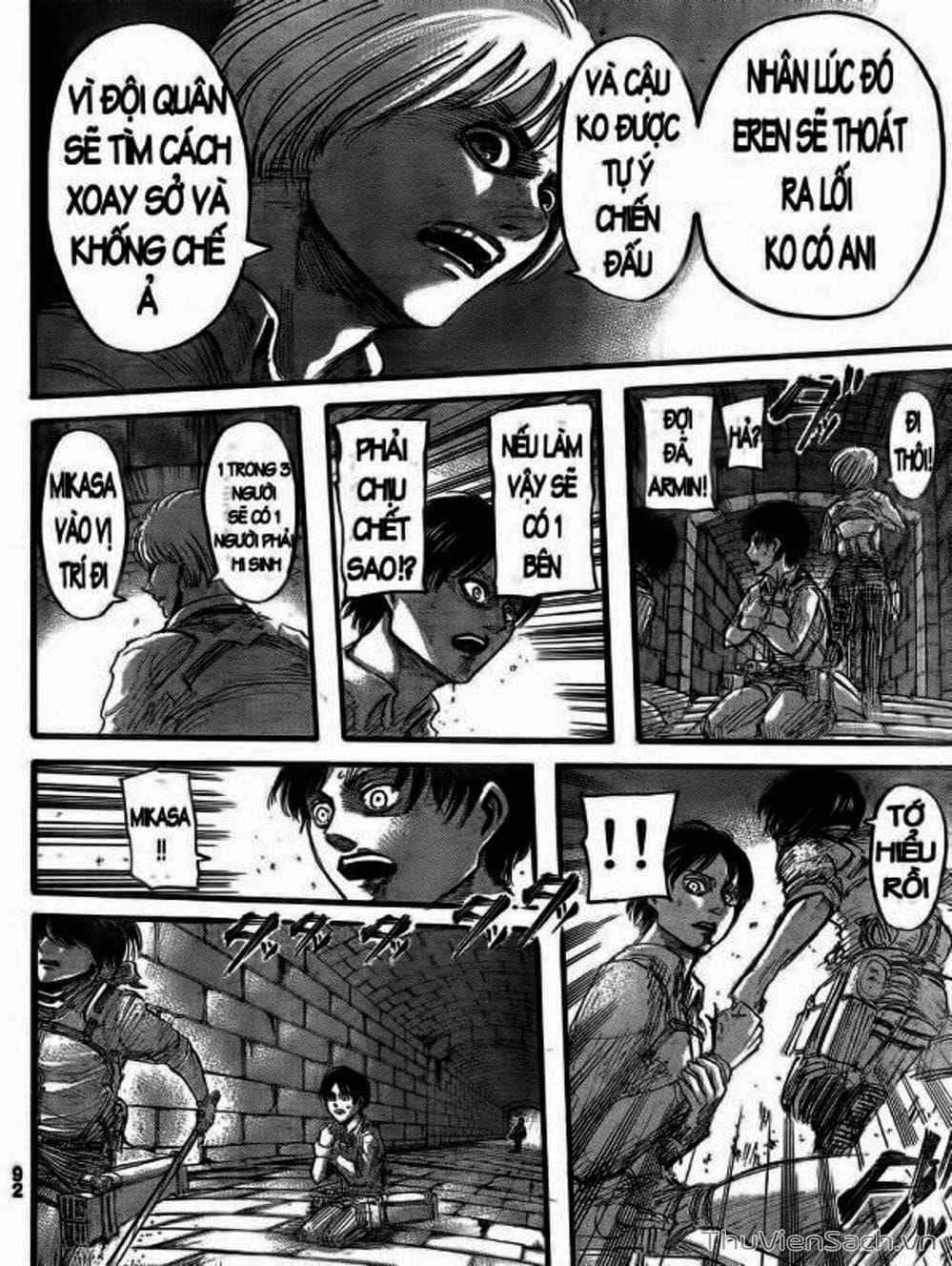 Truyện Tranh Đại Chiến Titan - Attack On Titan trang 8