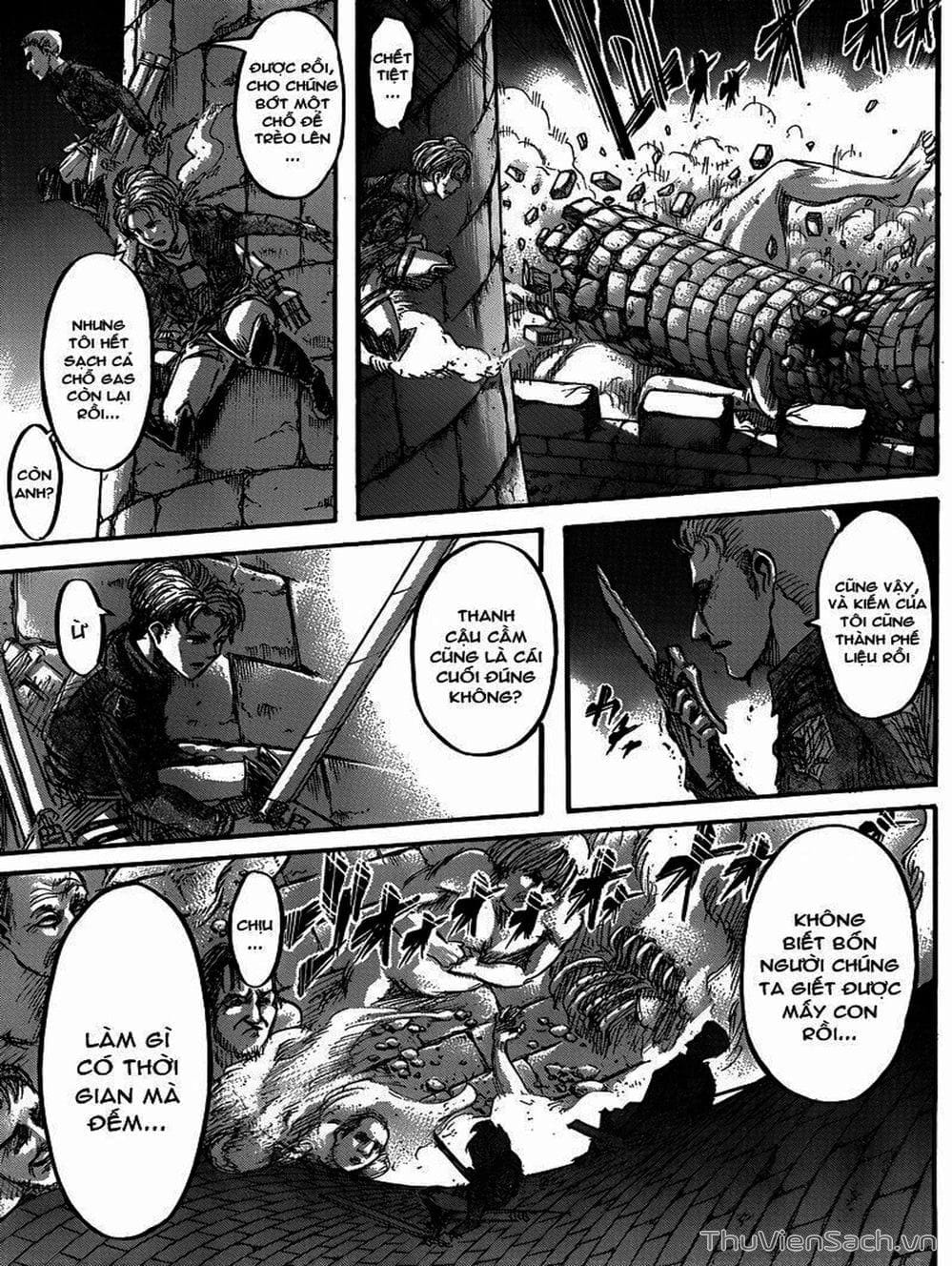 Truyện Tranh Đại Chiến Titan - Attack On Titan trang 8
