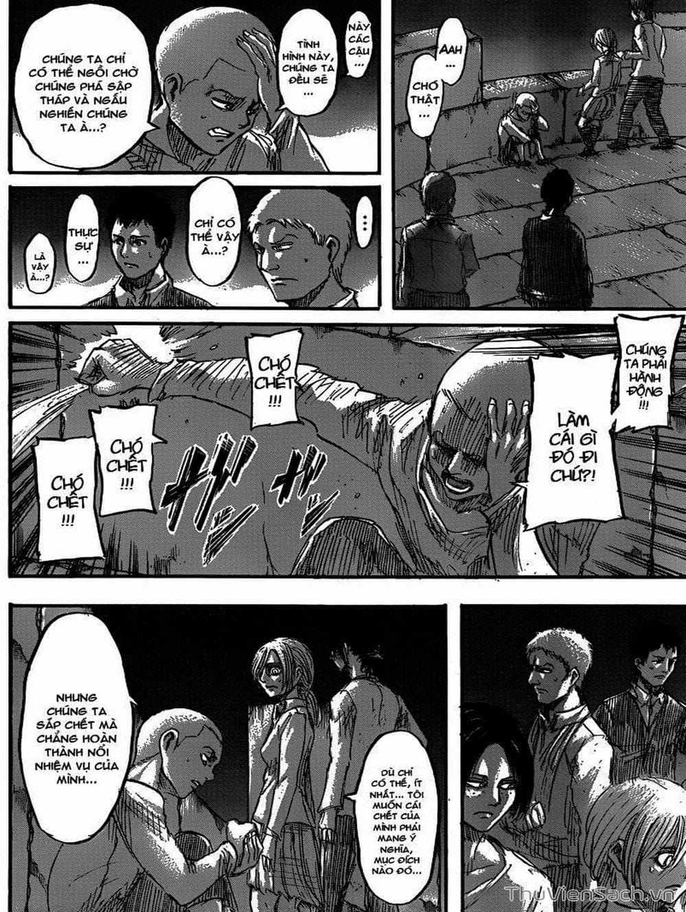 Truyện Tranh Đại Chiến Titan - Attack On Titan trang 8