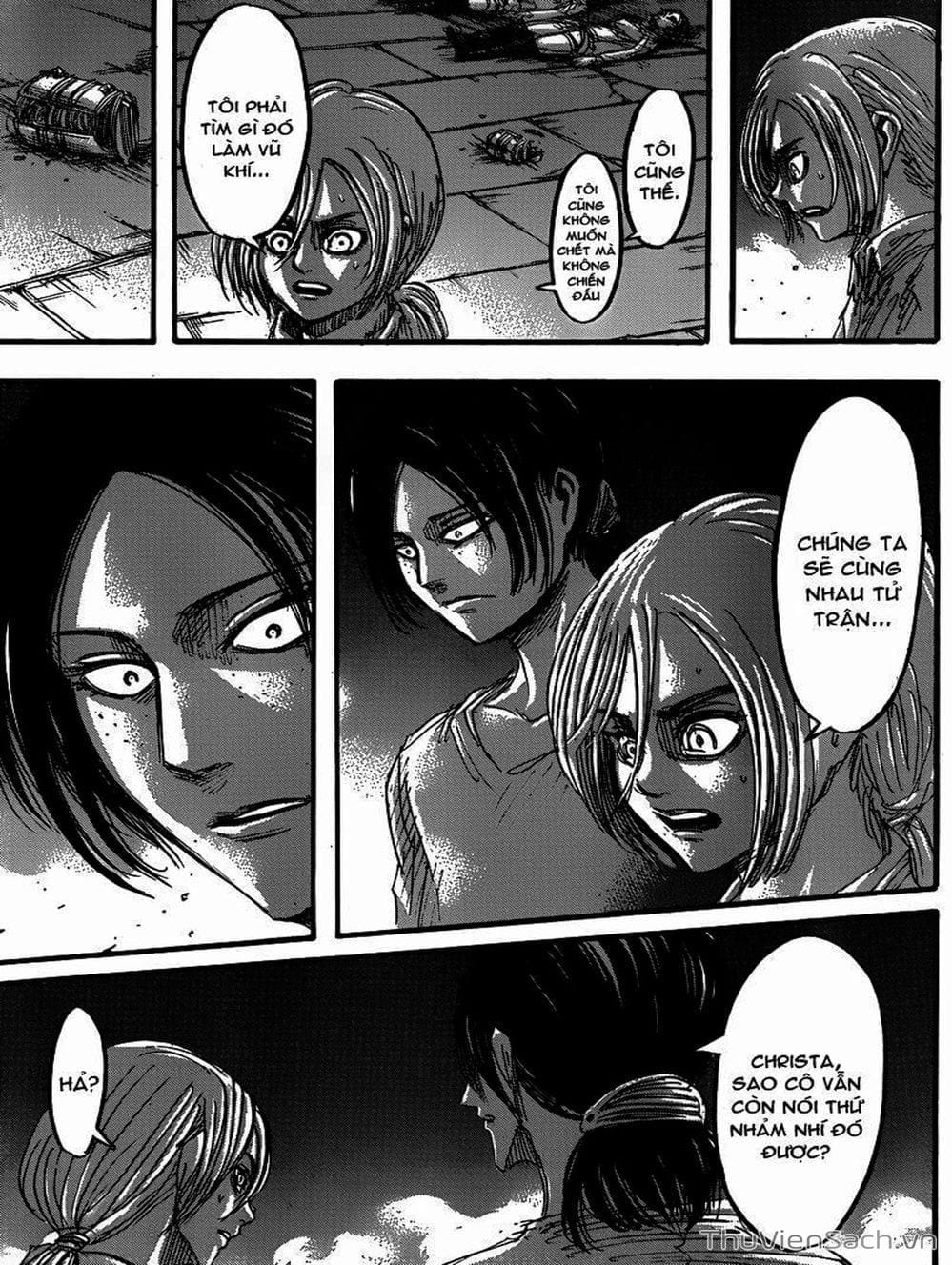 Truyện Tranh Đại Chiến Titan - Attack On Titan trang 8