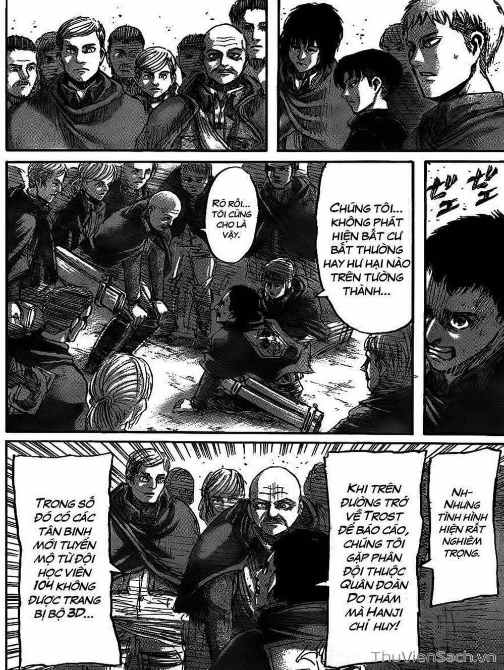 Truyện Tranh Đại Chiến Titan - Attack On Titan trang 8