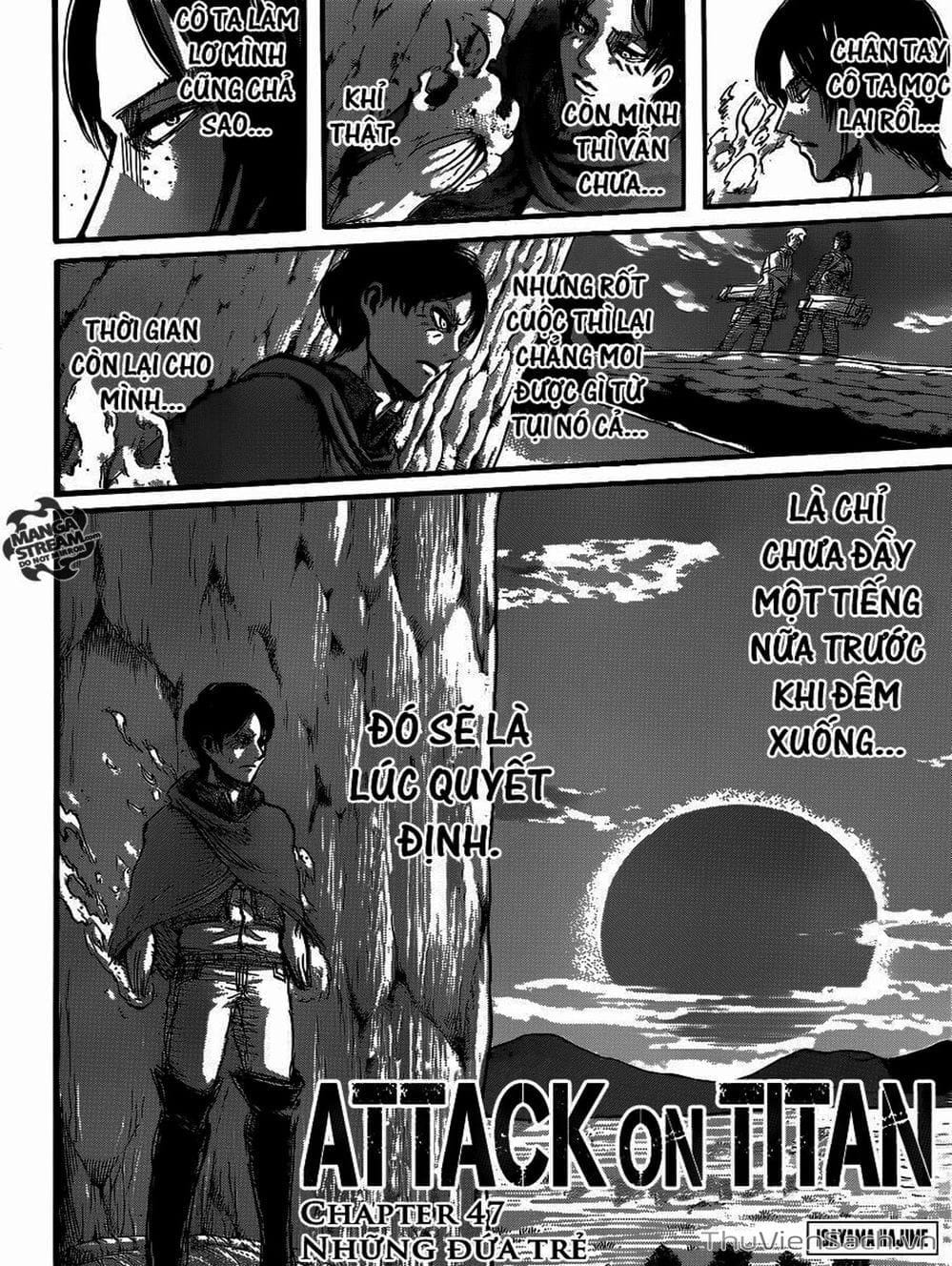 Truyện Tranh Đại Chiến Titan - Attack On Titan trang 8