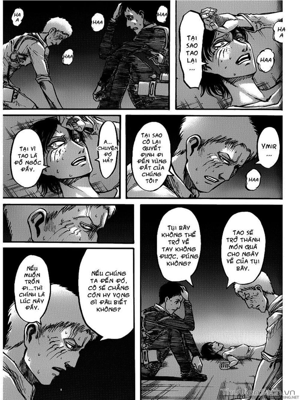Truyện Tranh Đại Chiến Titan - Attack On Titan trang 8