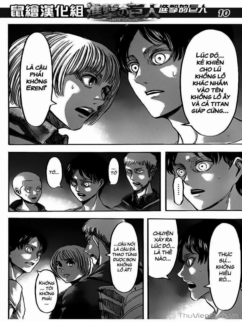 Truyện Tranh Đại Chiến Titan - Attack On Titan trang 8