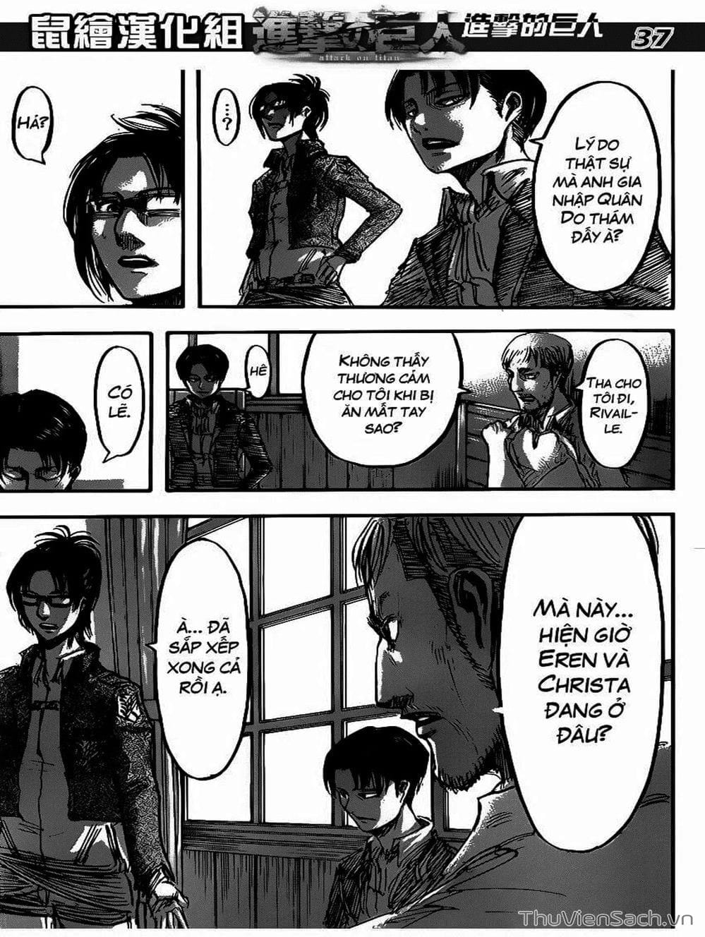 Truyện Tranh Đại Chiến Titan - Attack On Titan trang 8
