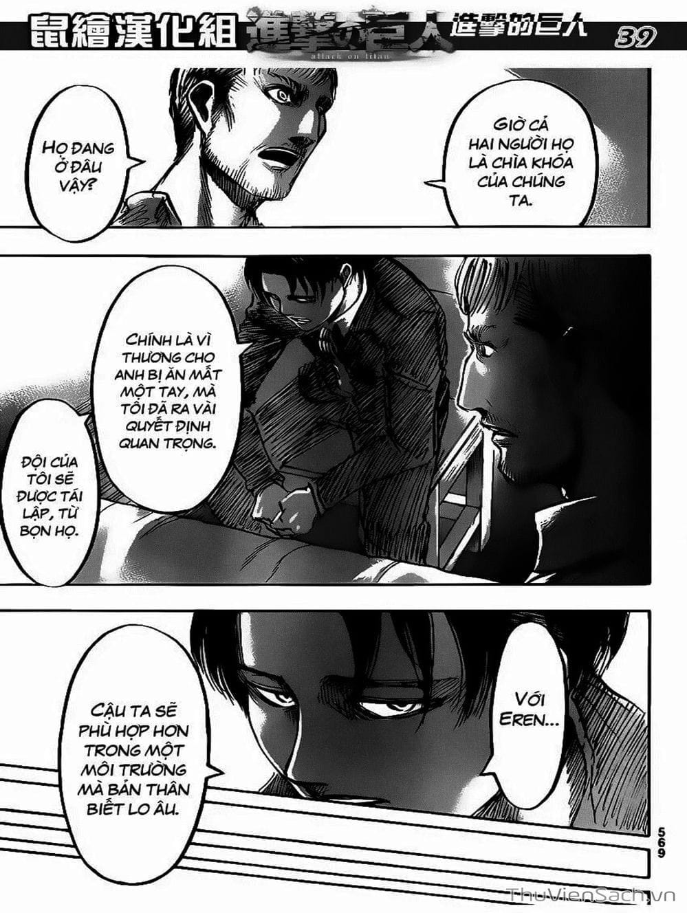 Truyện Tranh Đại Chiến Titan - Attack On Titan trang 8