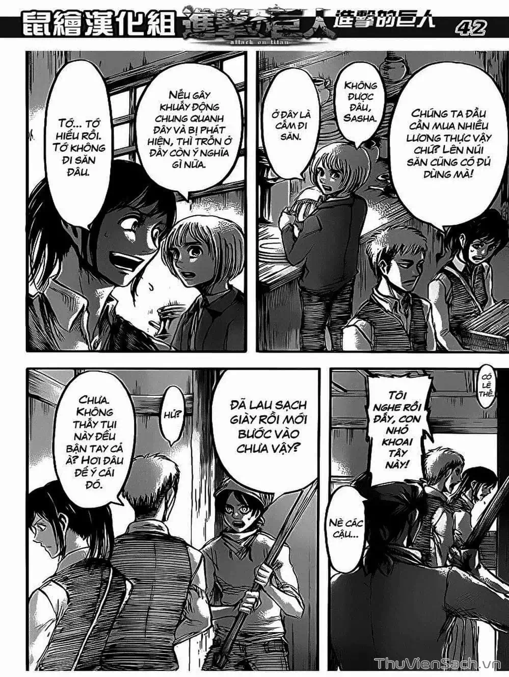 Truyện Tranh Đại Chiến Titan - Attack On Titan trang 8